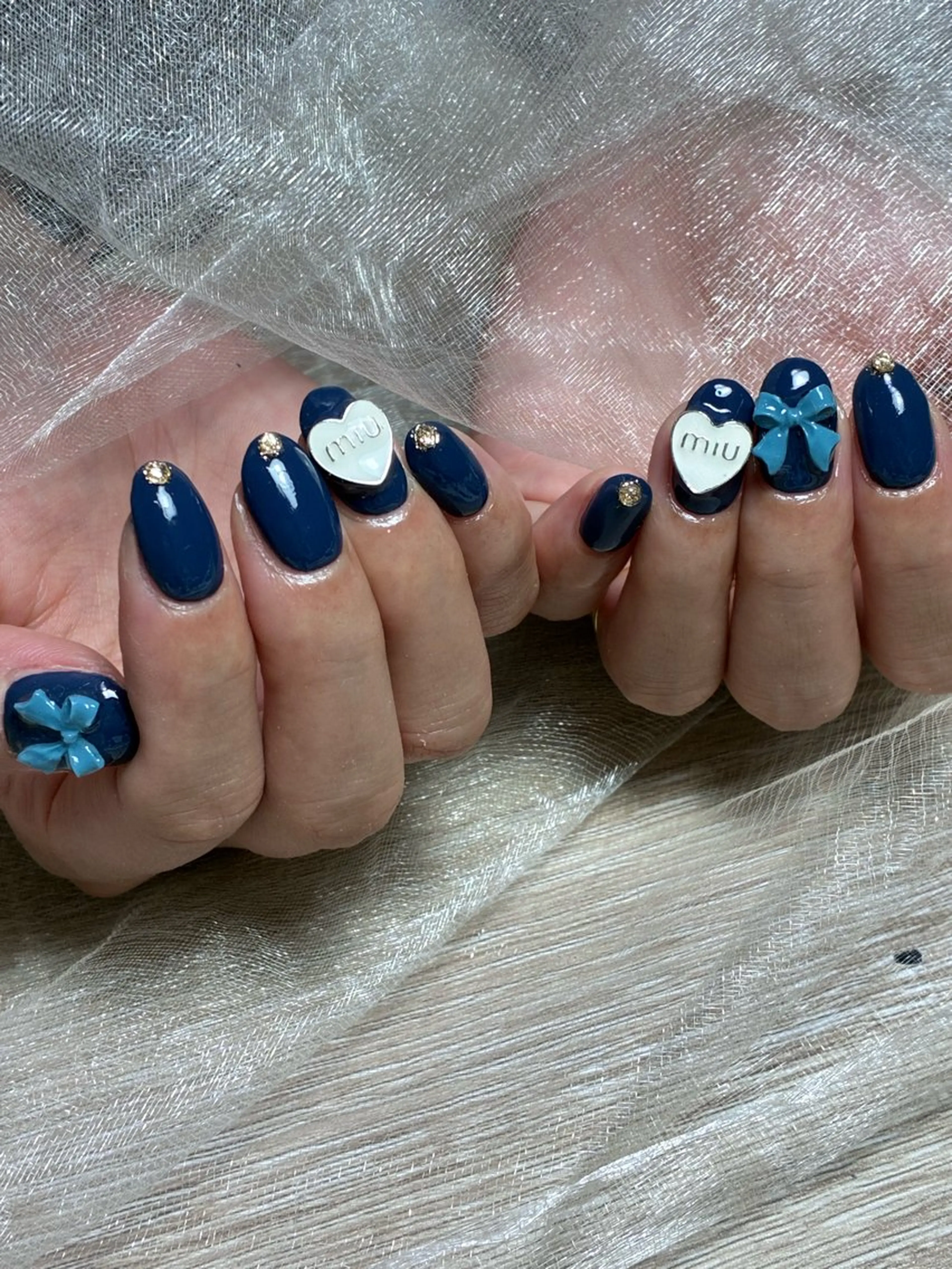 ネイル 持ち込み ハンドネイル Guranail Satoのネイルデザイン