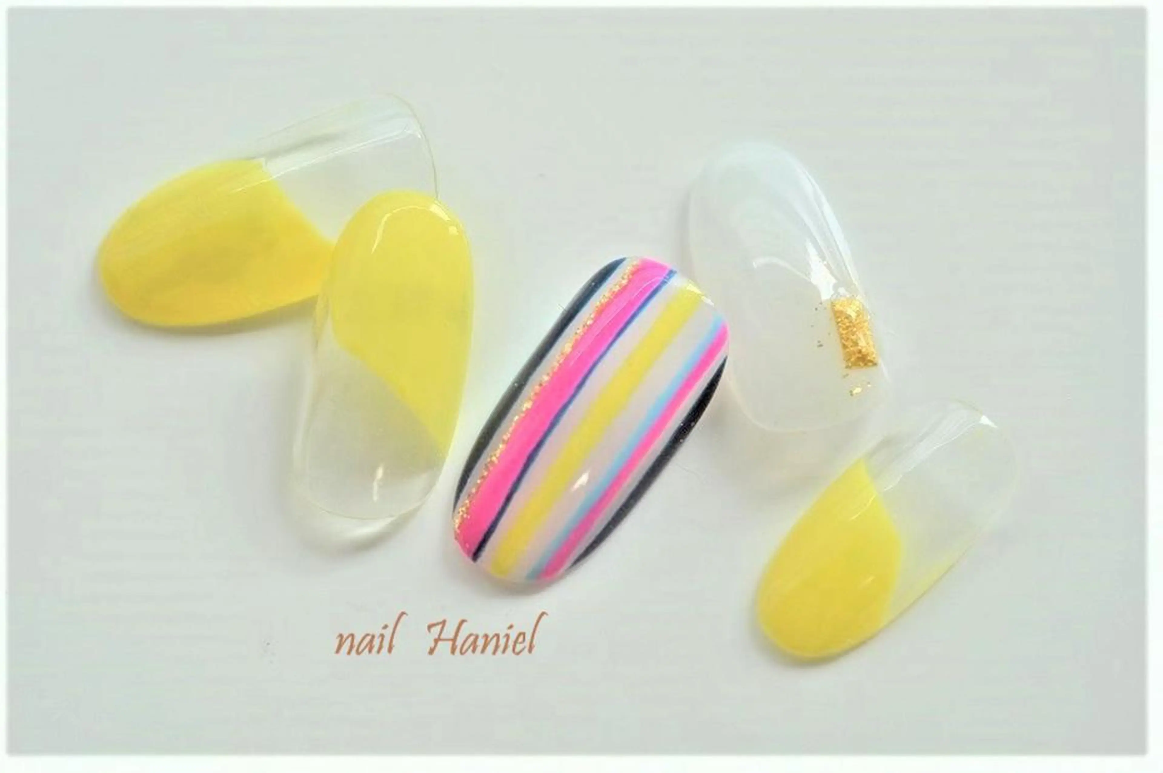 ネイル フットネイル ジェルネイル nail Haniel所属・半蔵門サロンハニエル 魅神 ちよのネイルデザイン