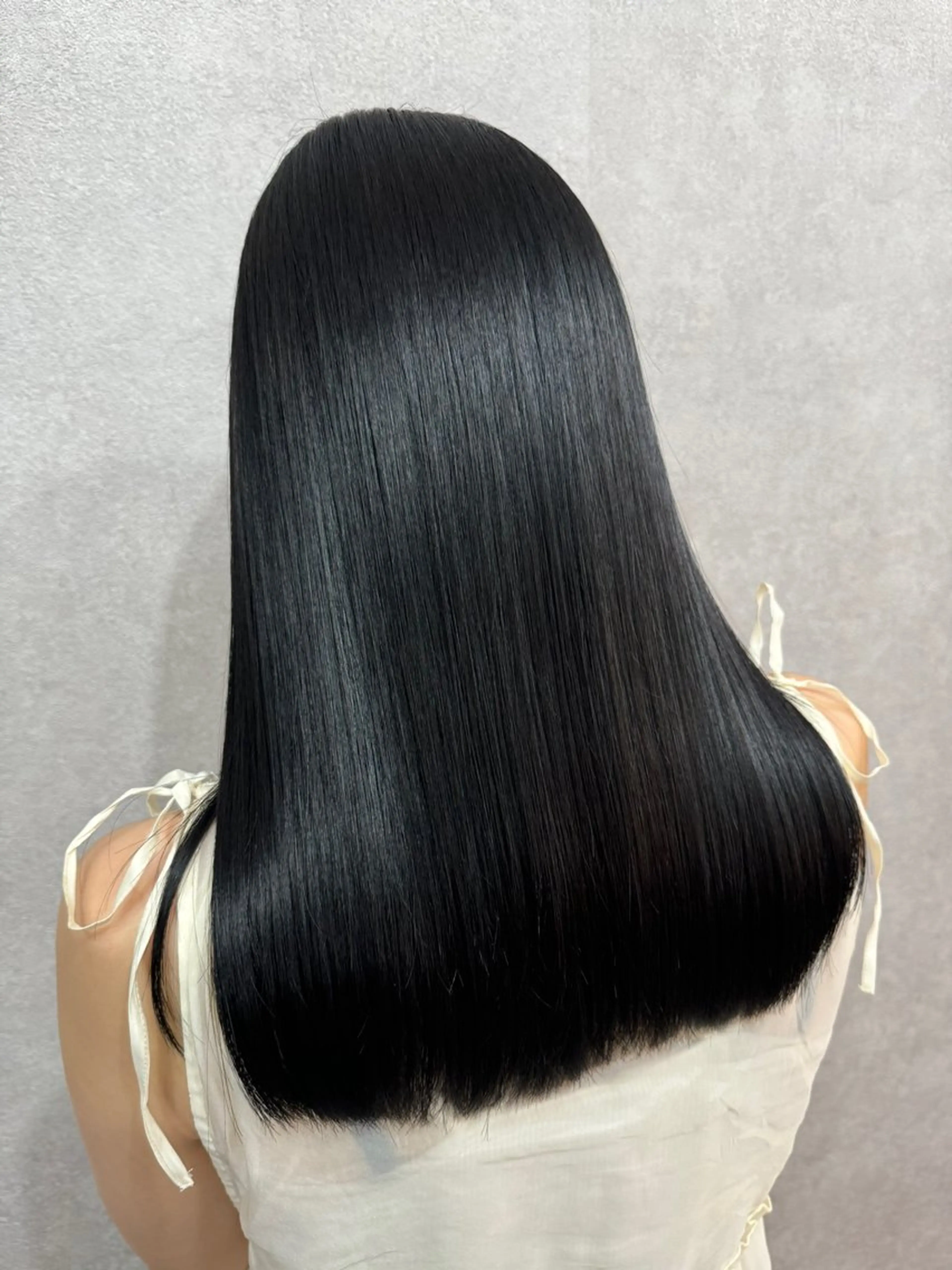 セミロング カラー カット ヘアカラー トリートメント ［パサつき改善］＊ 髪質改善ケアサロン＊のヘアスタイル