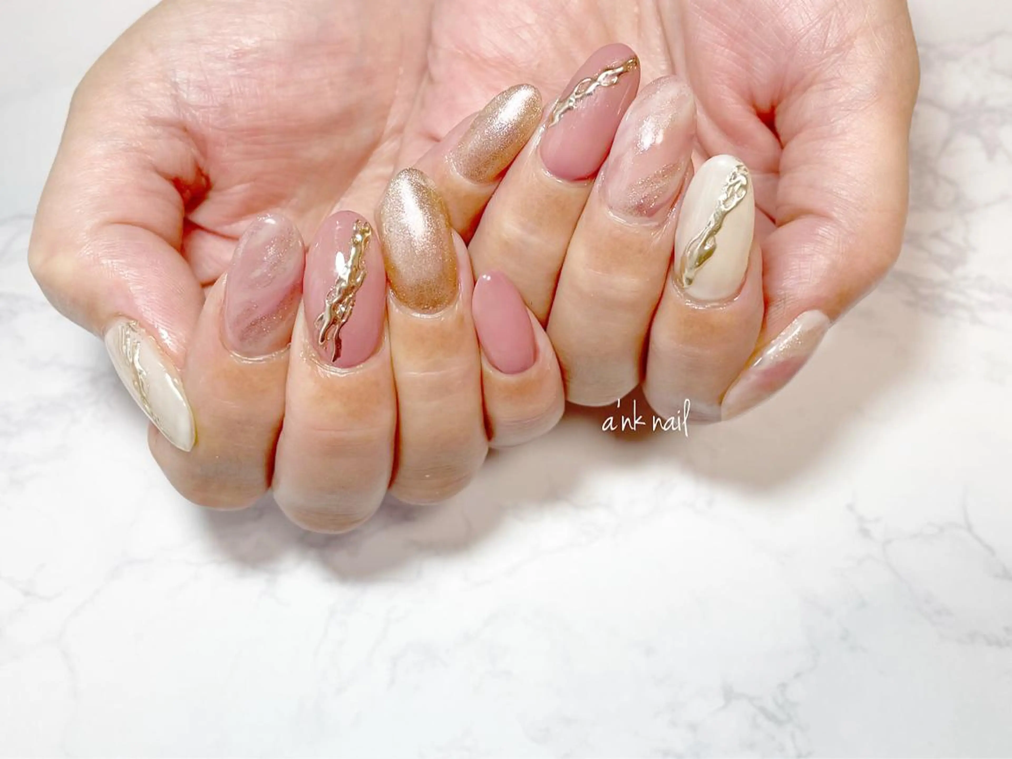 ネイル 春ネイル Sawamoto Akinaのネイルデザイン