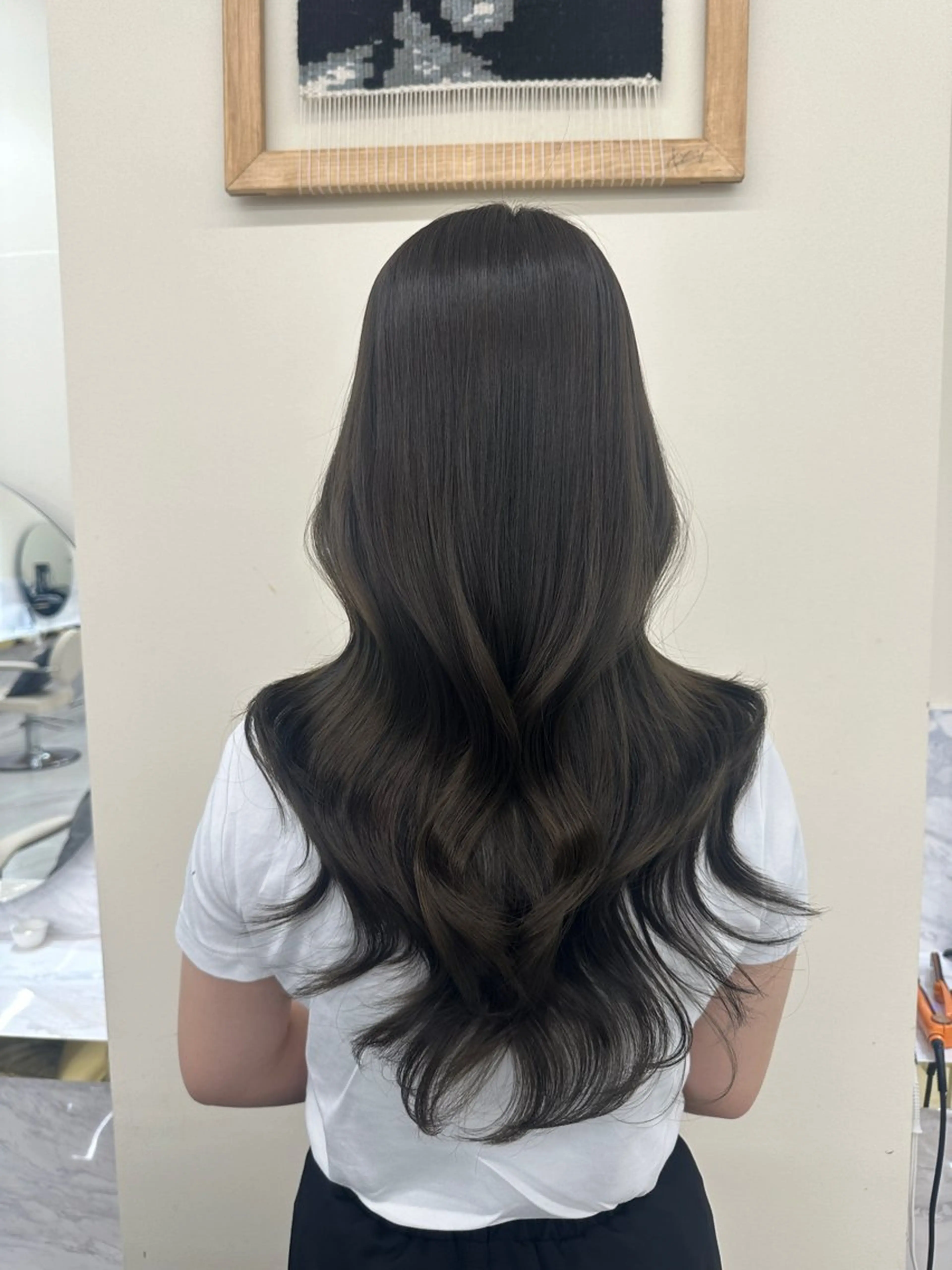 ロング ヘアカラー 透明感艶カラー/髪質 改善/momo🎀のヘアスタイル