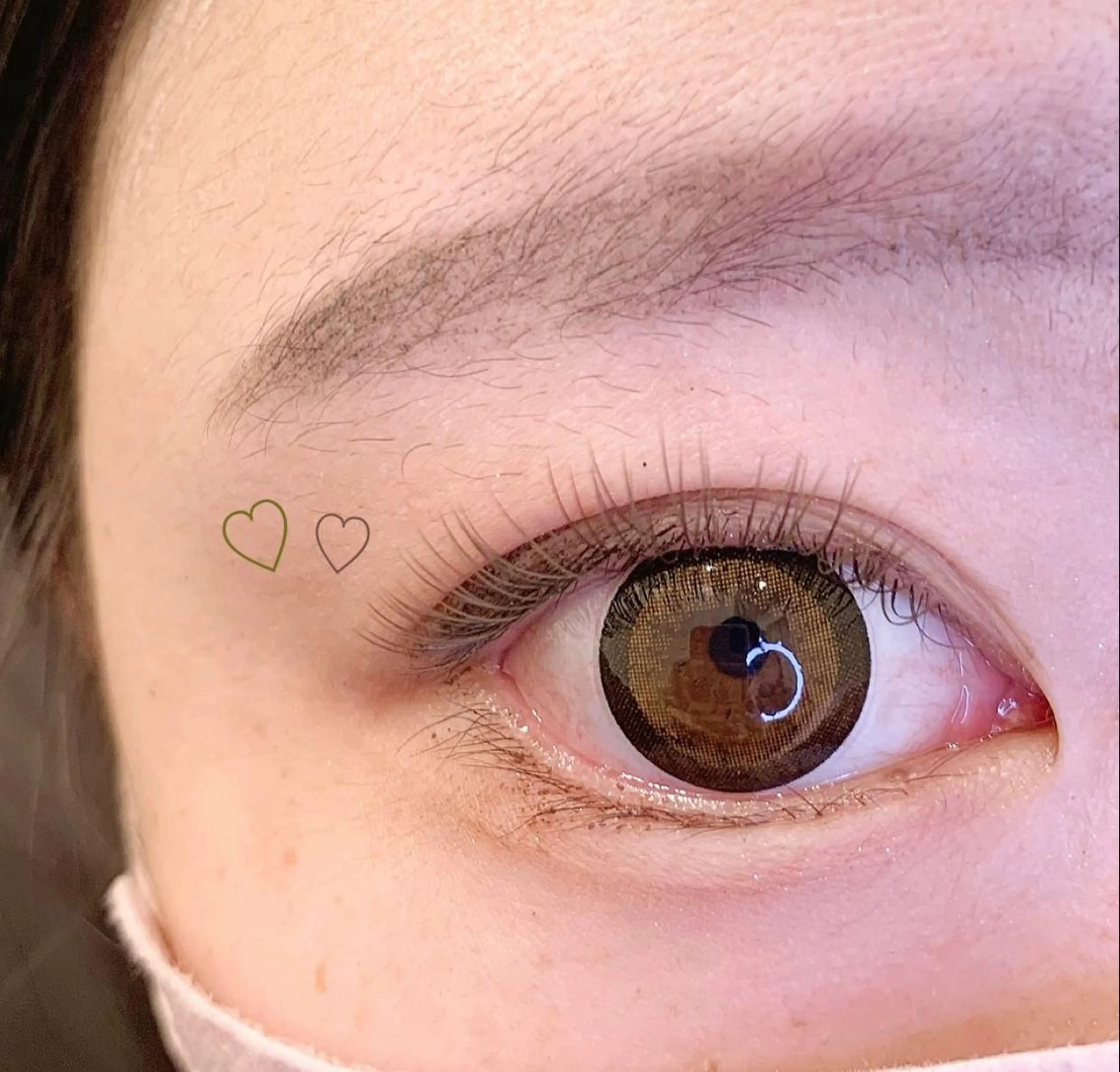 マツエク・マツパ カラーマツエク フラットラッシュ マツエク charmeis所属・. mihoのマツエク・マツパデザイン