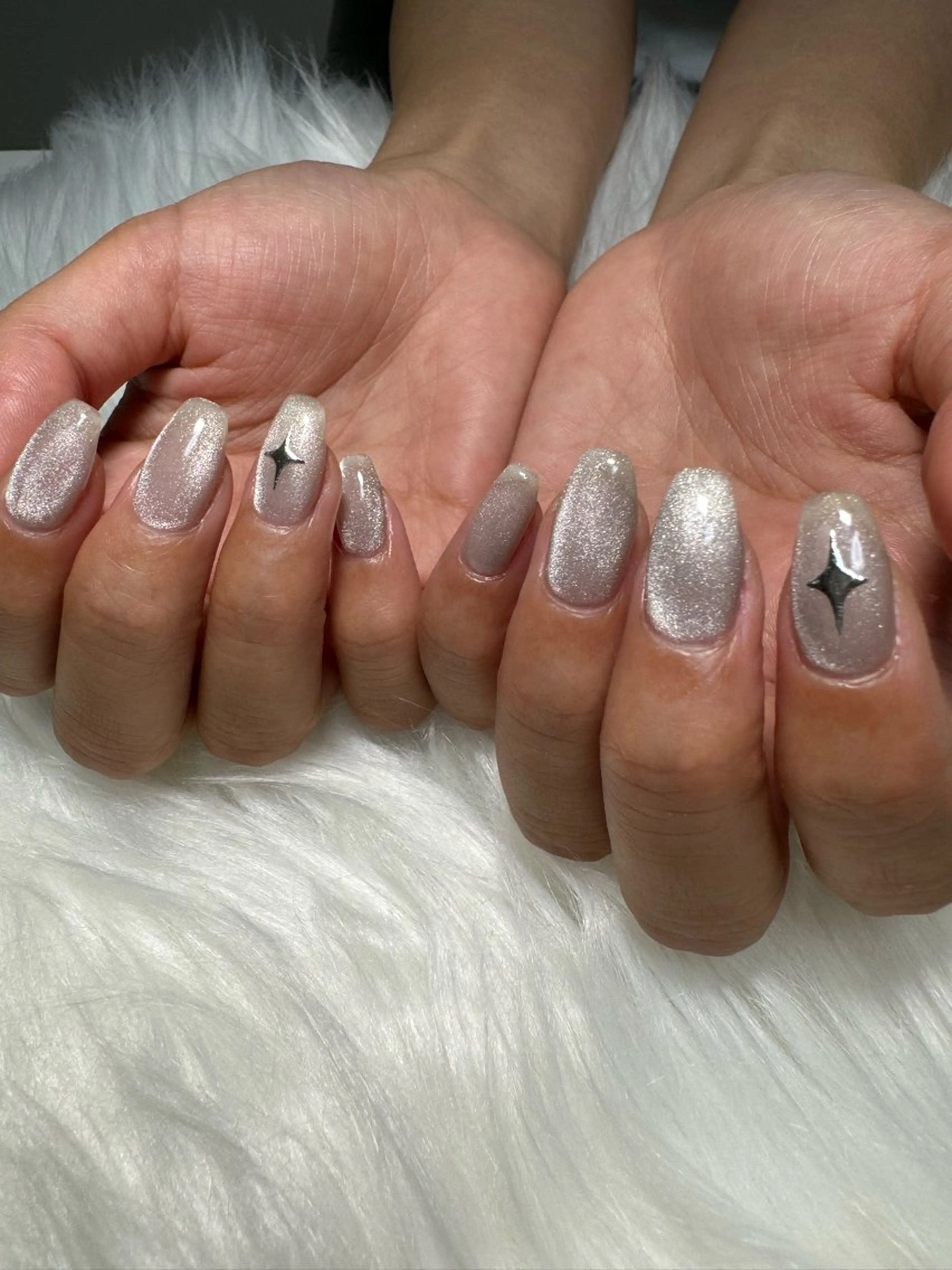 ネイル マグネットネイル ハンドネイル Nana nail所属・NANA NAILのネイルデザイン