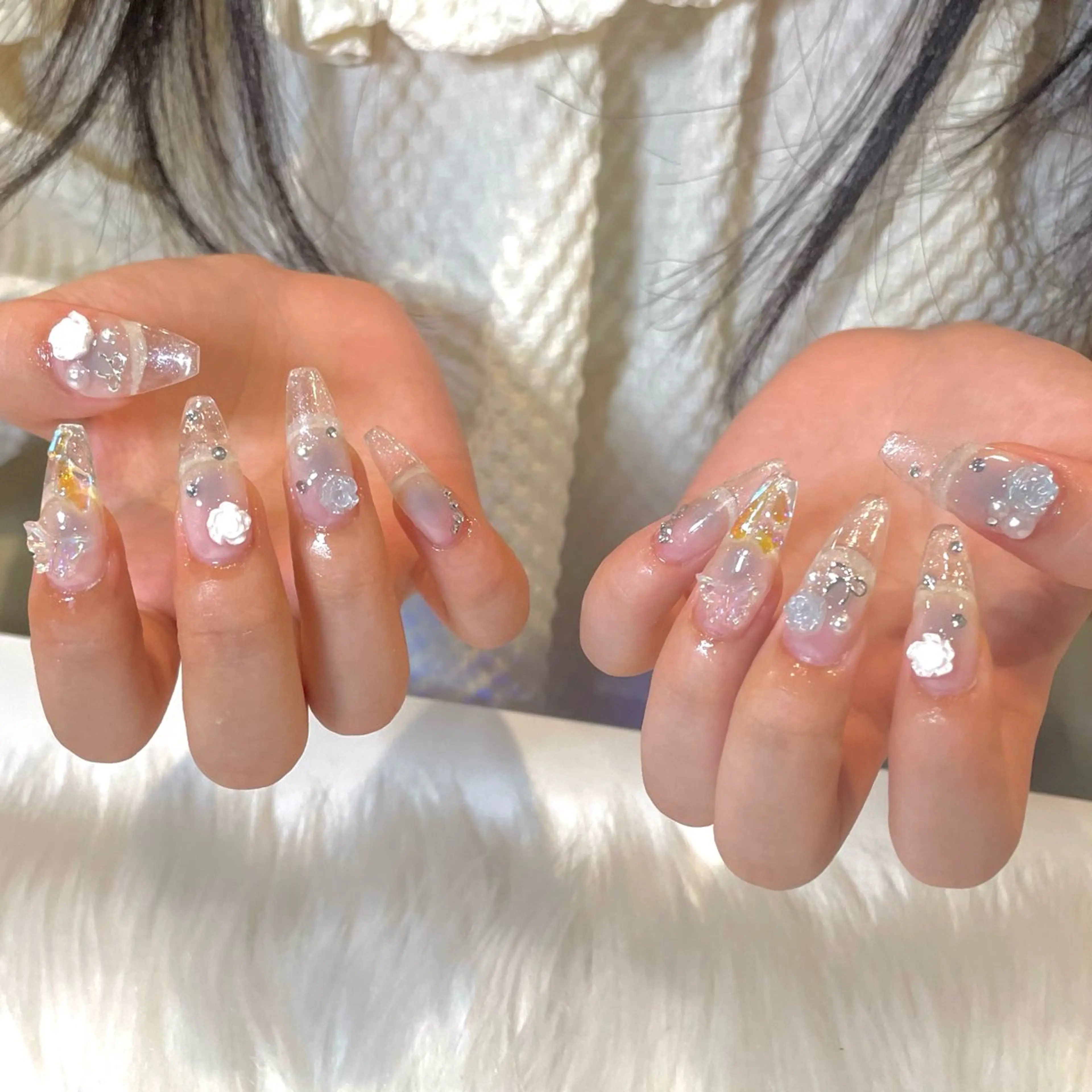 ネイル ハンドネイル yurika 🌷.*･ﾟのネイルデザイン