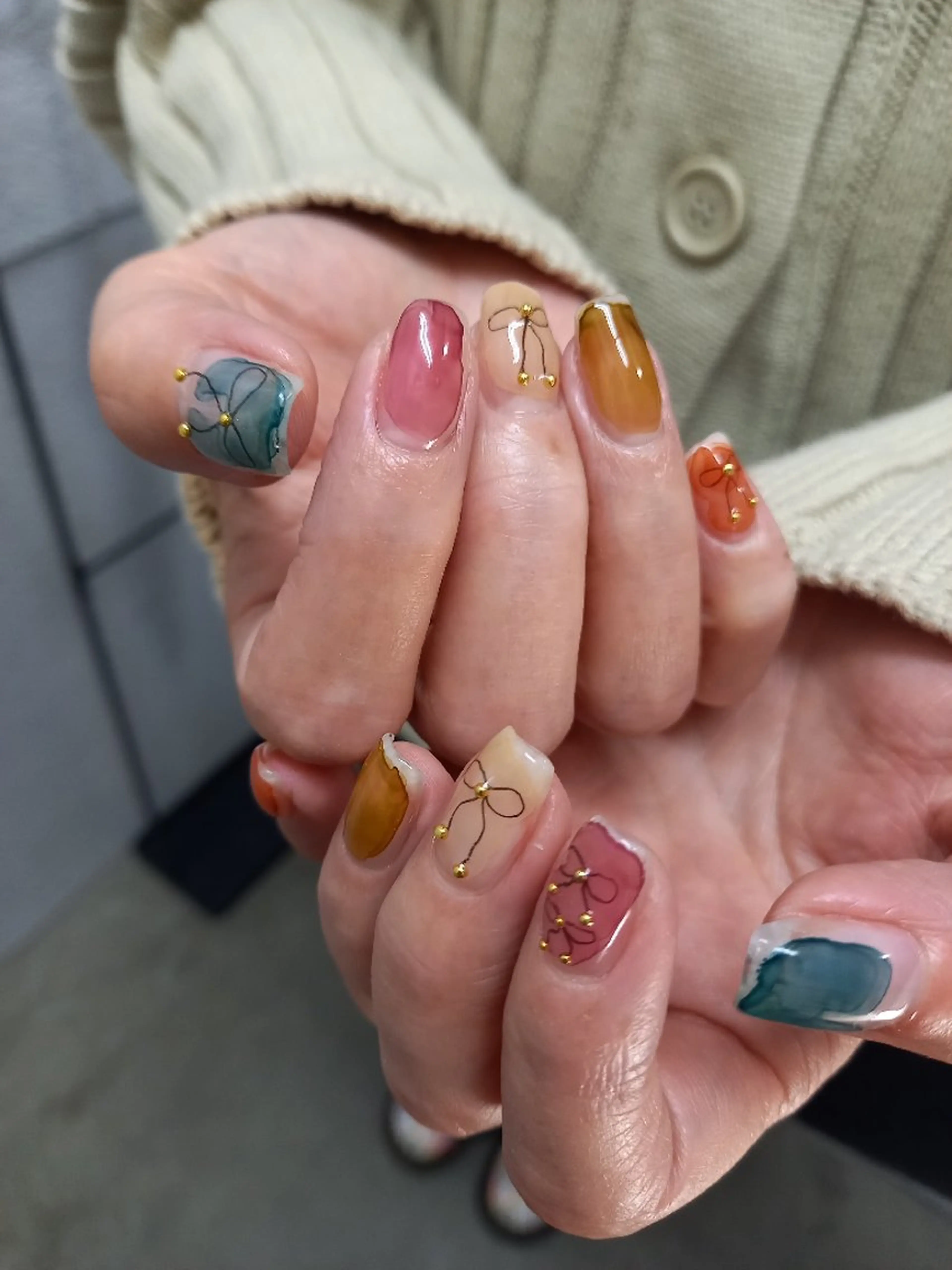 ネイル ænon nailのネイルデザイン