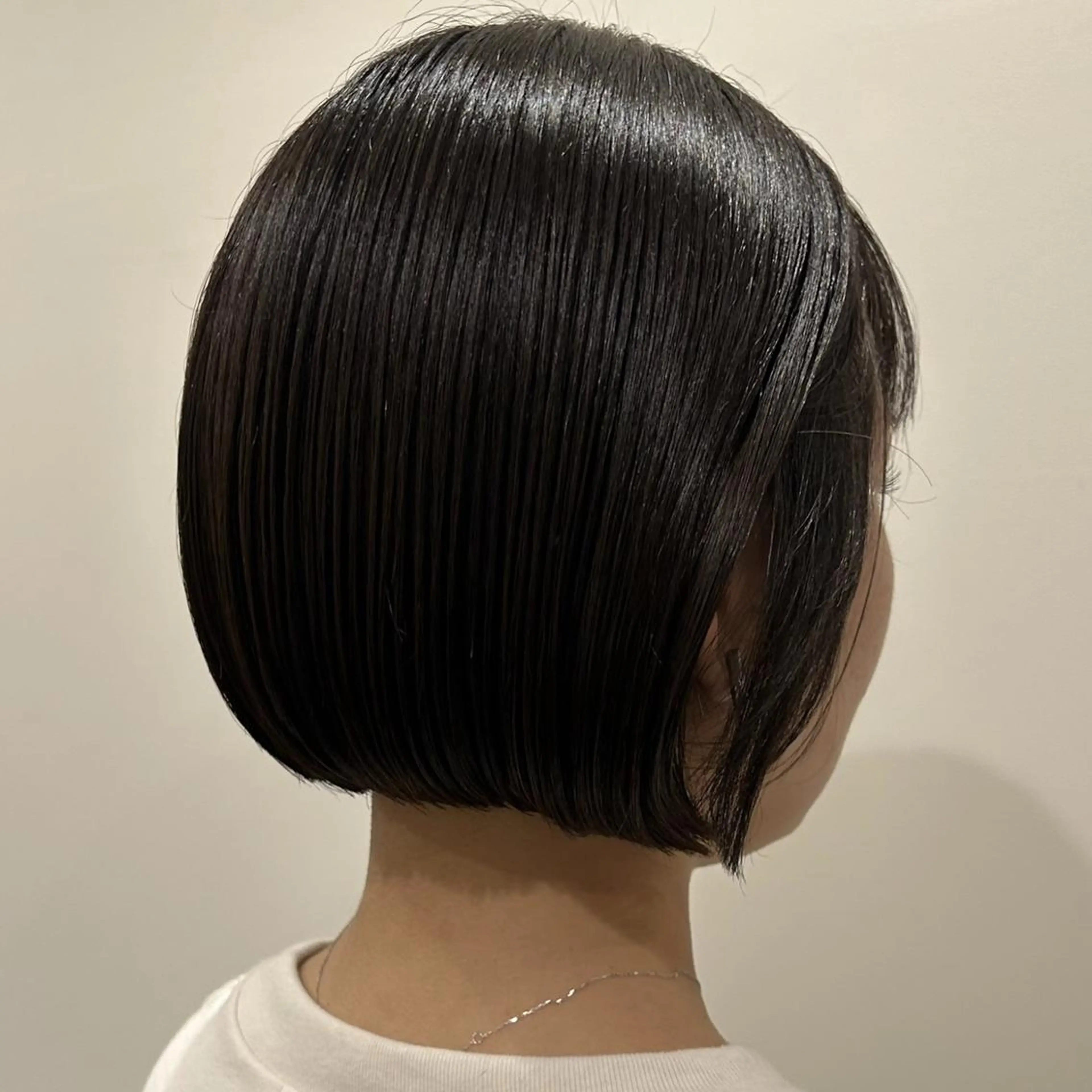 ショート ボブ カット Halo/長居美容室 ショート/ROKIのヘアスタイル