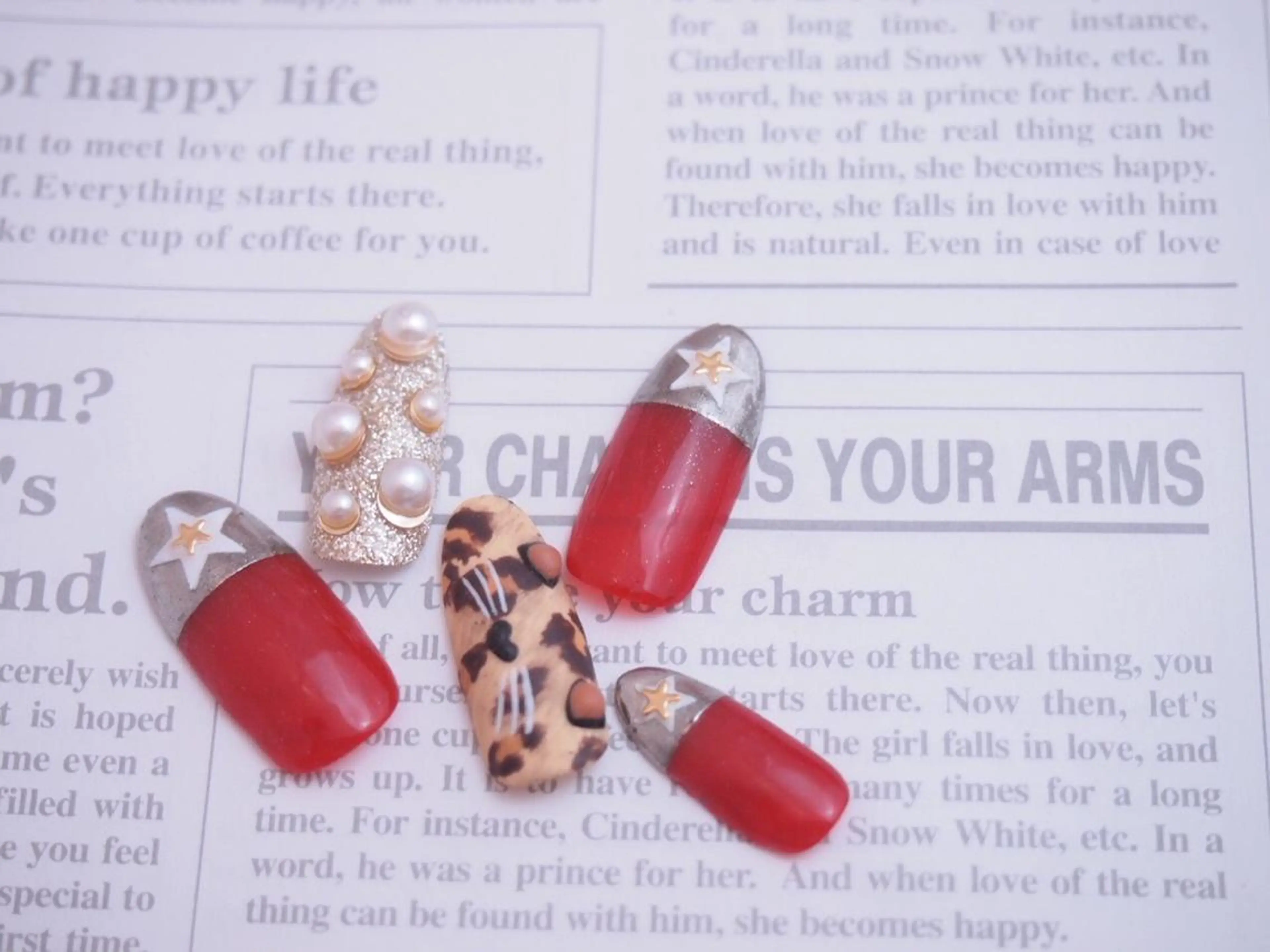 ネイル フレンチネイル ミラーネイル NAIL'S MODAのネイルデザイン