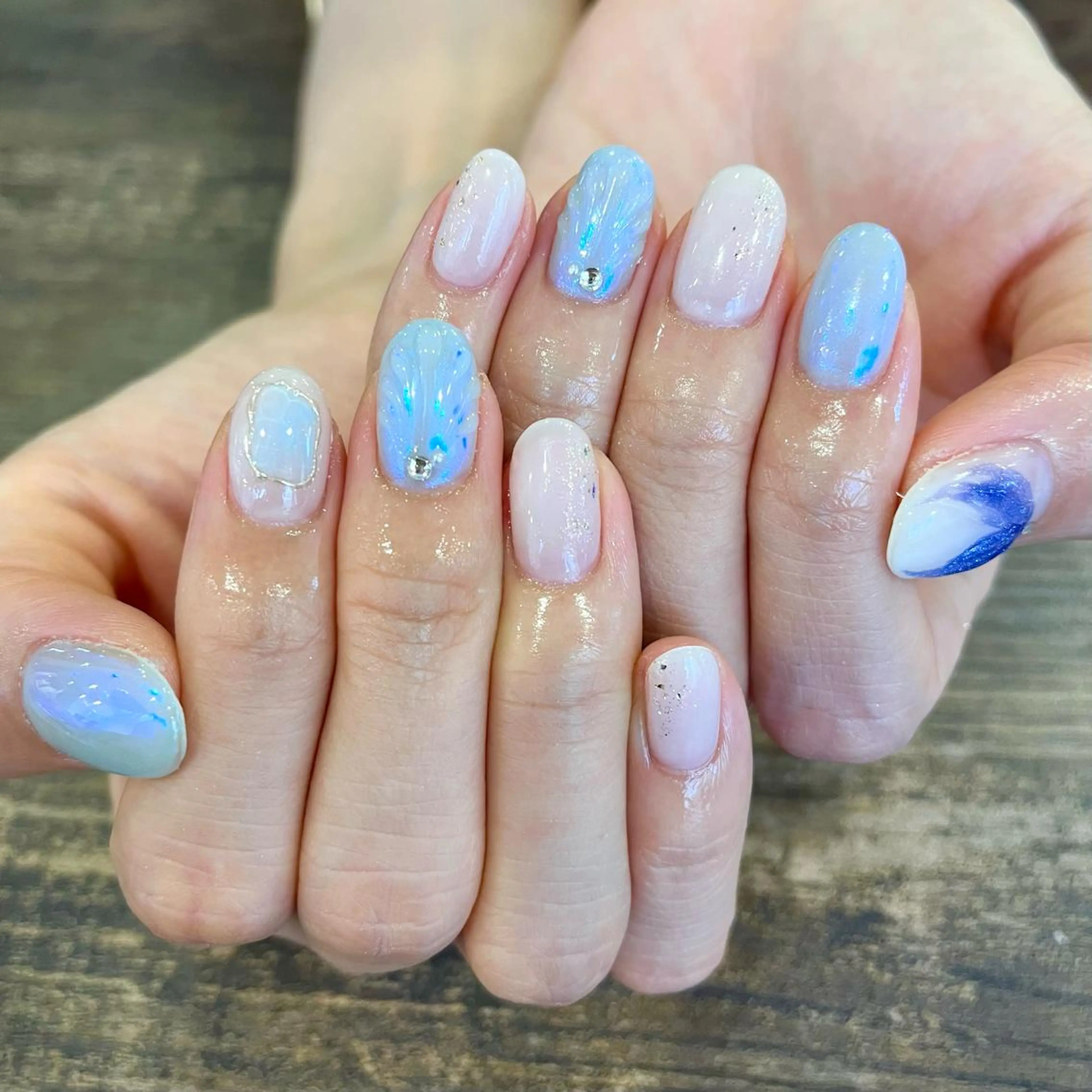 ネイル ハンドネイル Cleo伏見店🌿 Momokaのネイルデザイン