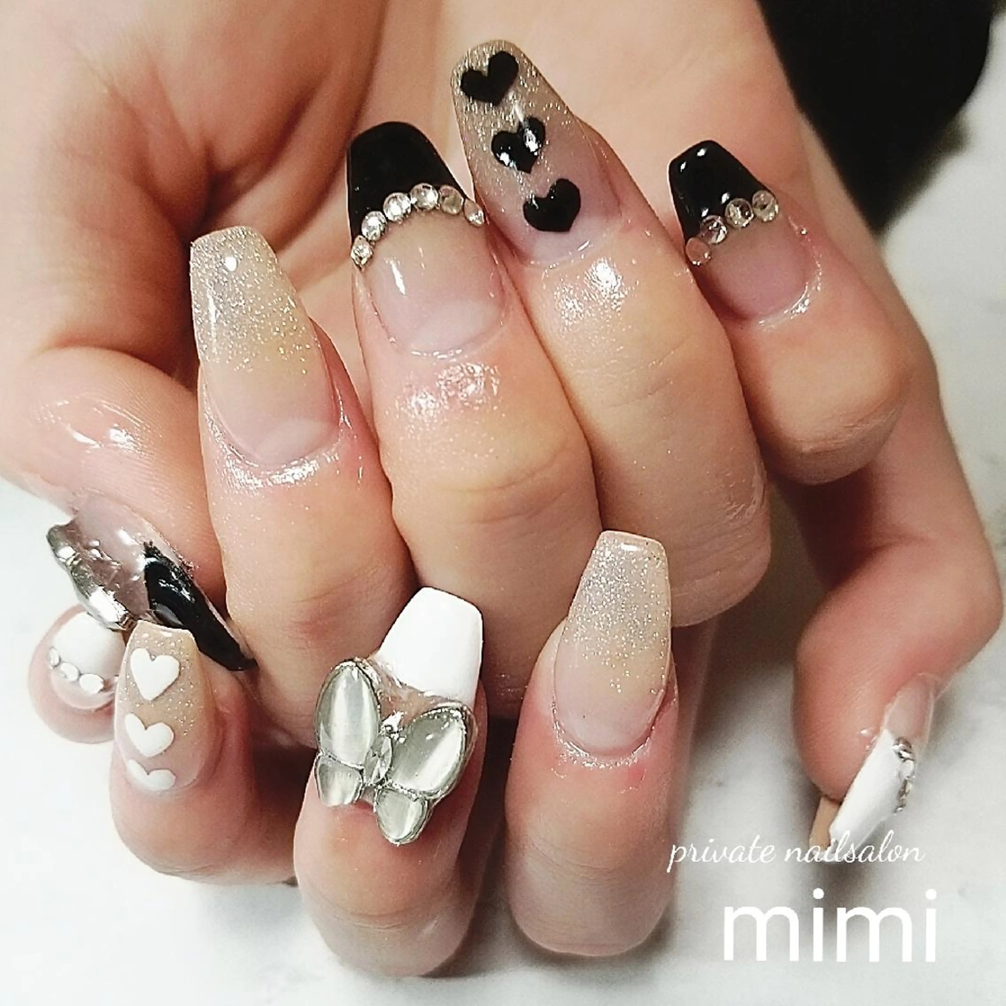 ネイル ハンドネイル 博多ネイル ｍｉｍｉのネイルデザイン
