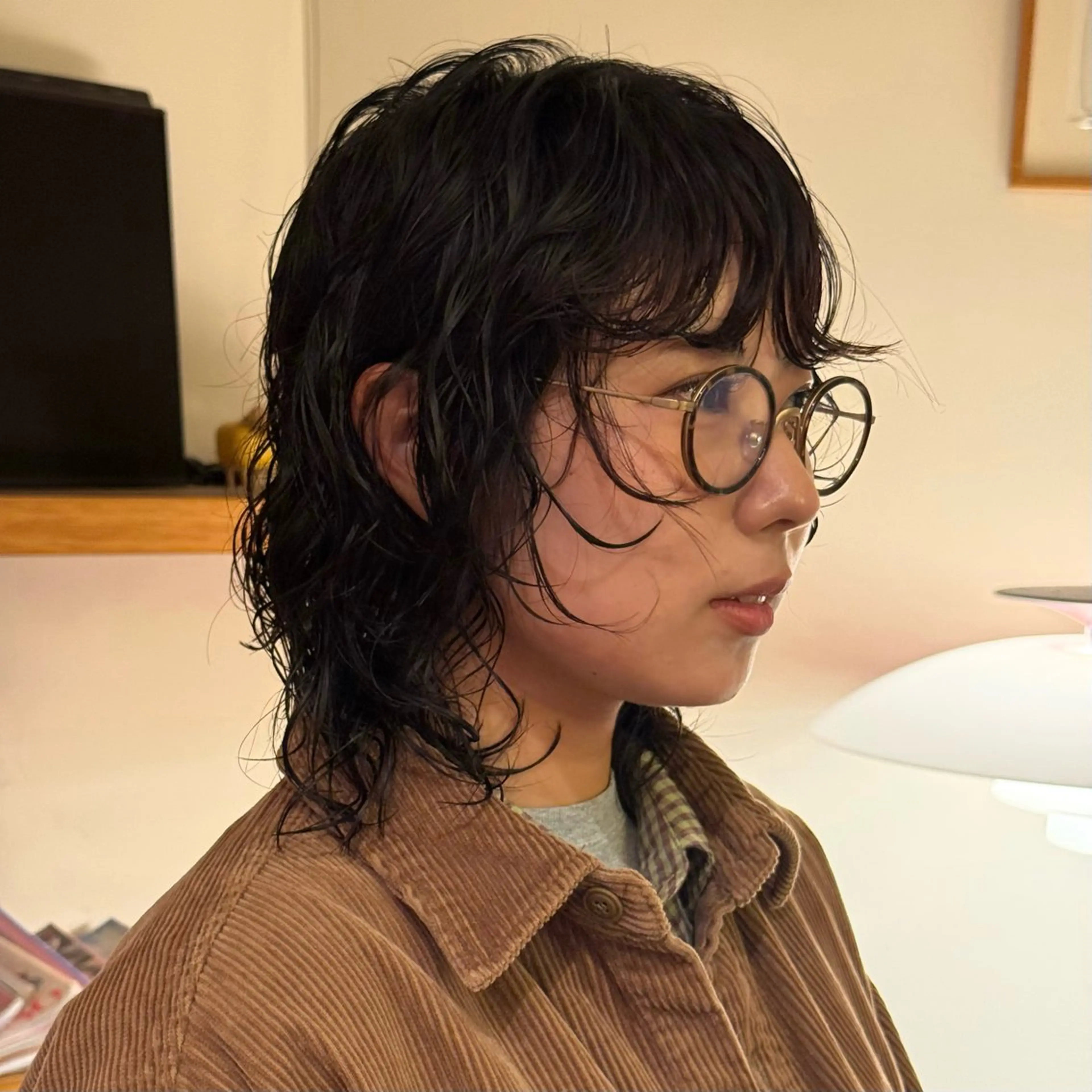 ミディアム パーマ カット パーマ トリートメント hair  space Syrup所属・レディースパーマ/ 合田  有一朗のヘアスタイル