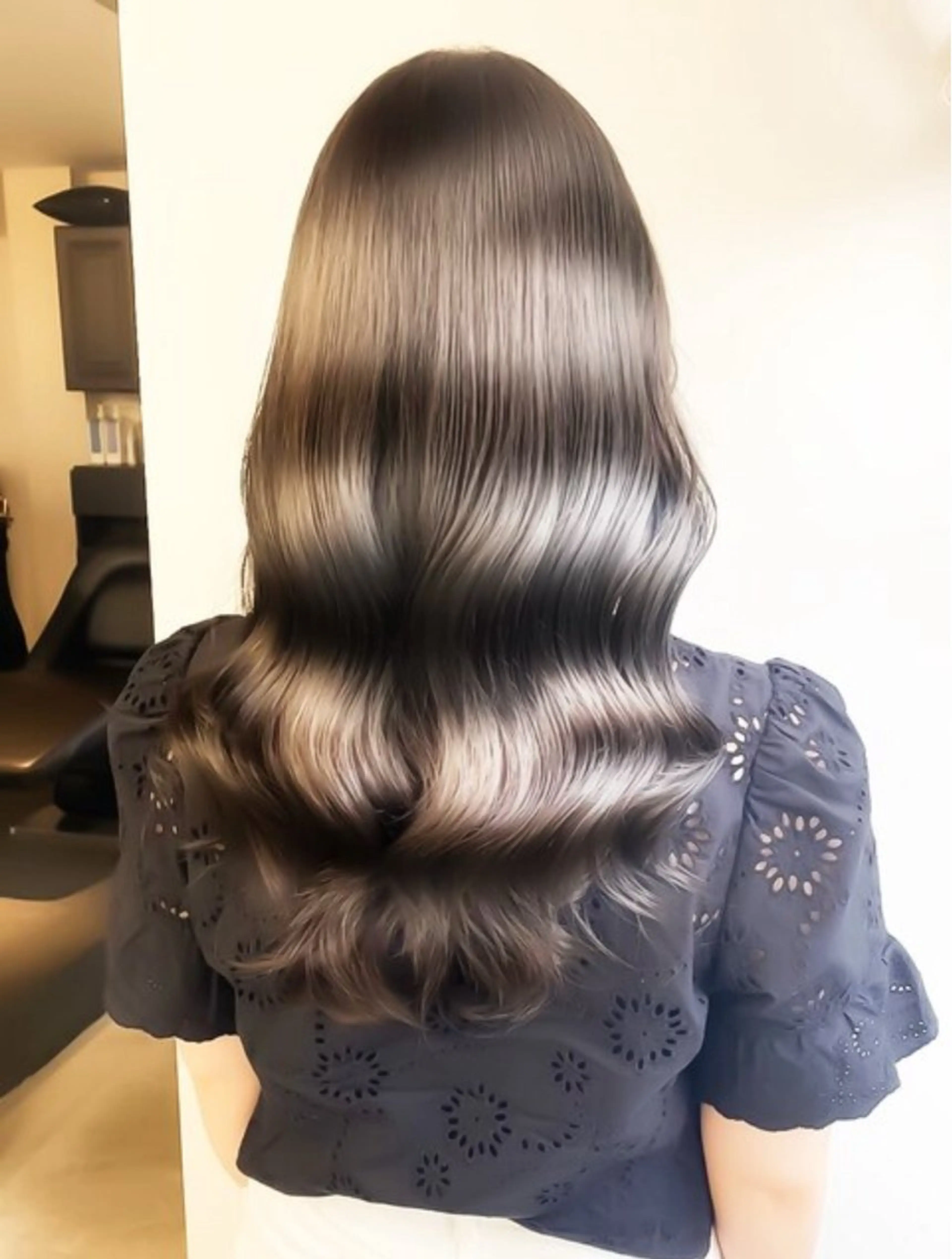 ロング カット ヘアカラー トリートメント 【湘南台の艶髪の神様 】💓モリモト💓のヘアスタイル