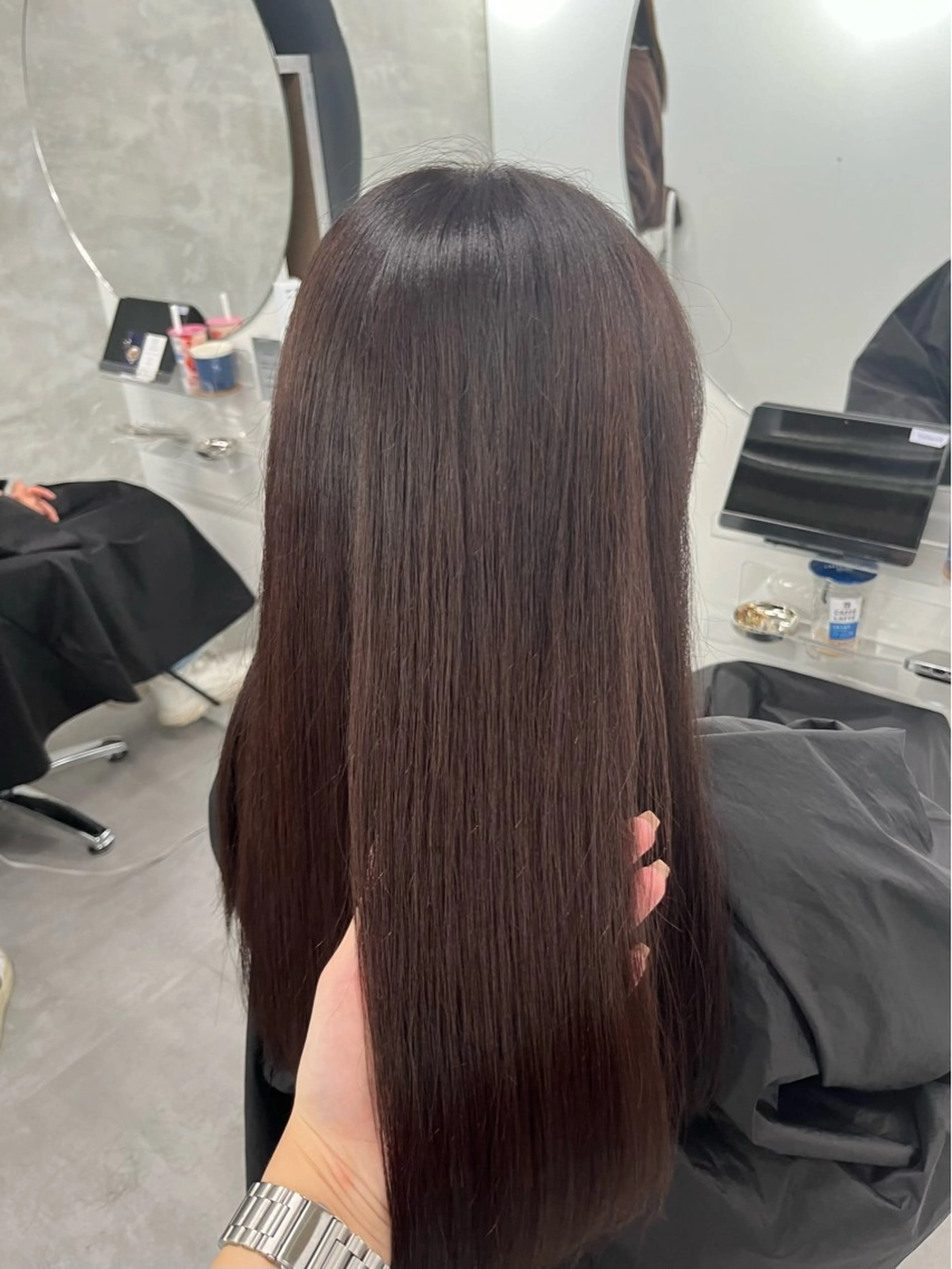 ロング ヘアカラー トリートメント ✮ yuuna ✮ doorwhiteのヘアスタイル