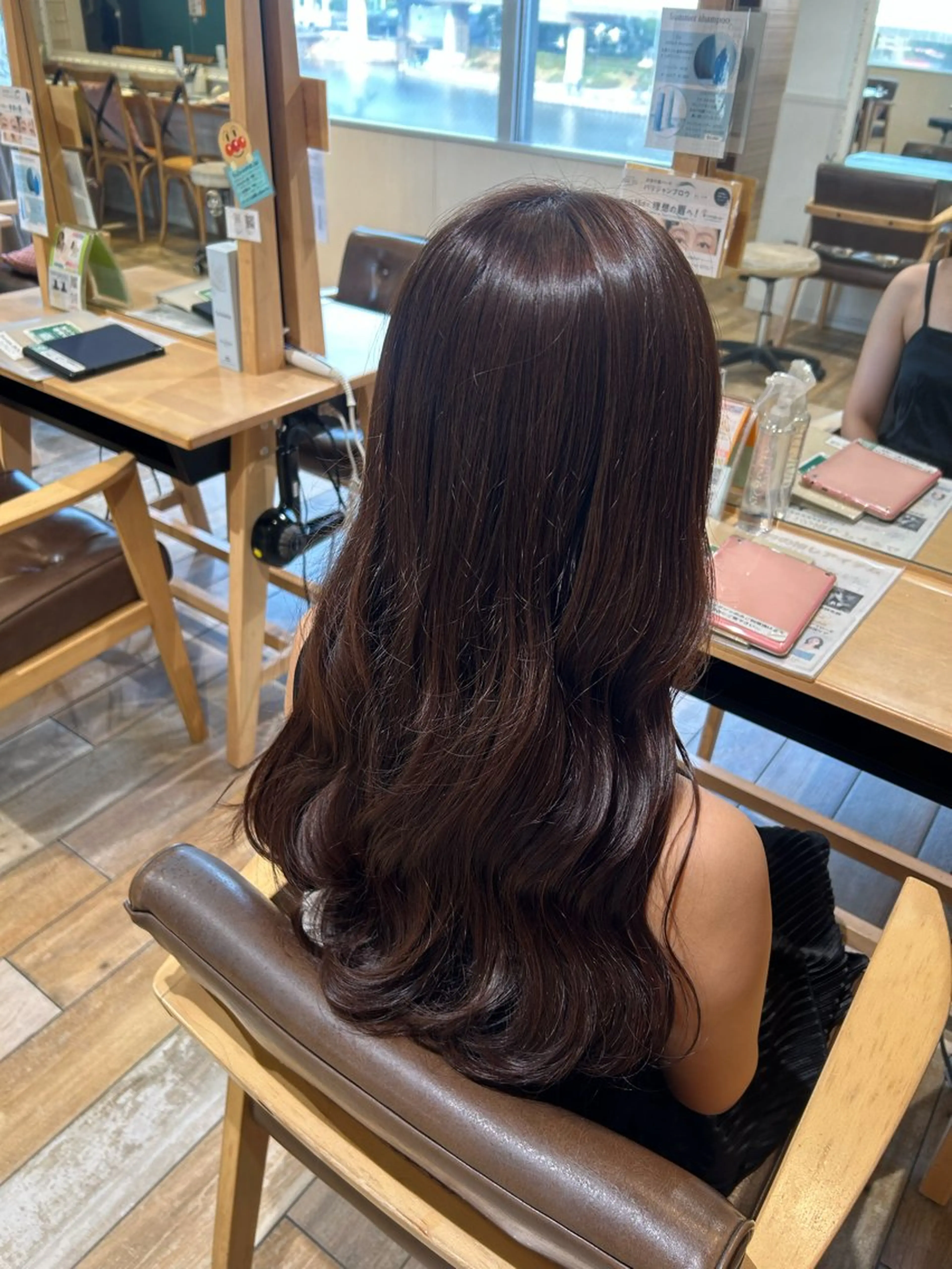 ロング カラー ヘアカラー トリートメント 時田 羽美のヘアスタイル