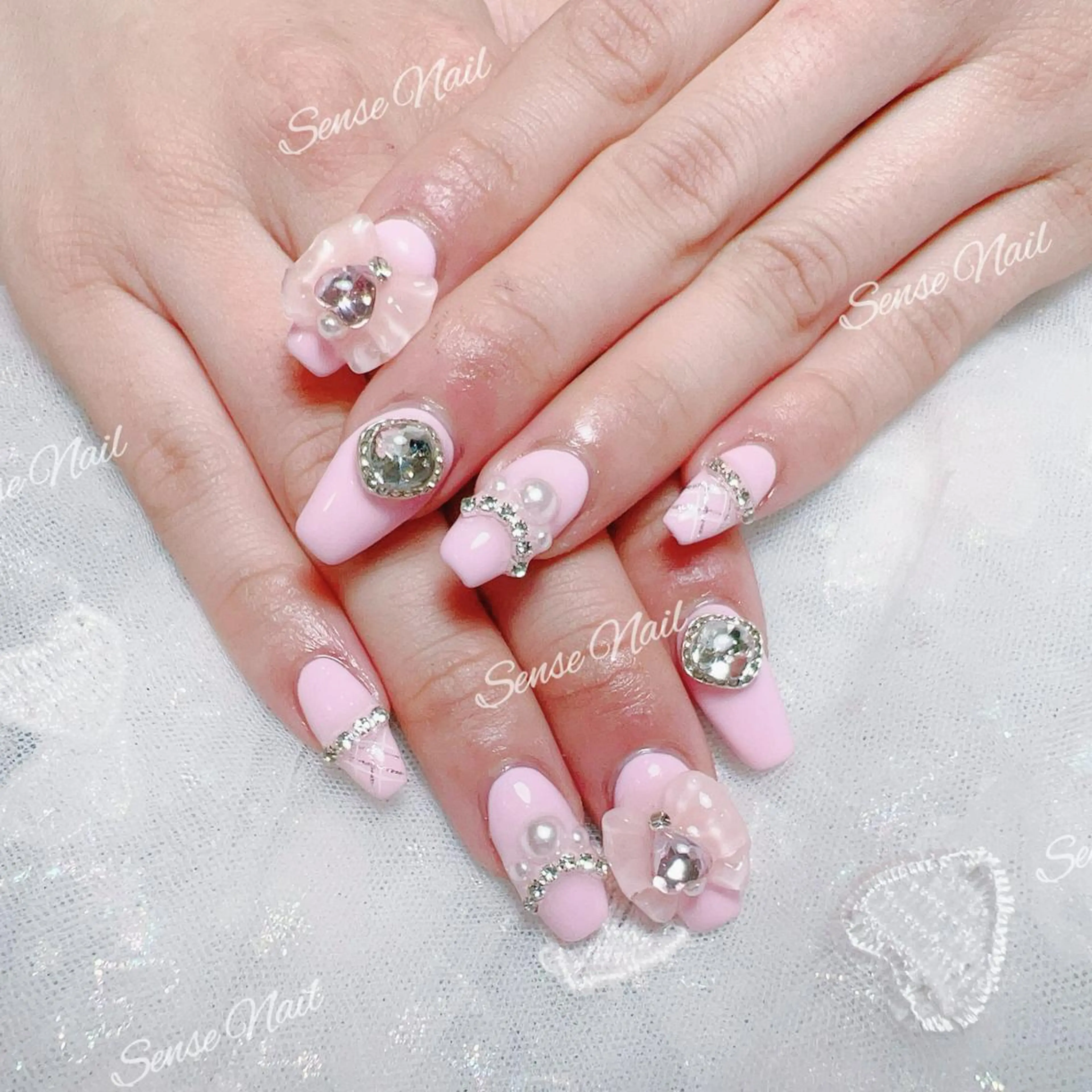 ネイル ハンドネイル Bunny 🐰のネイルデザイン