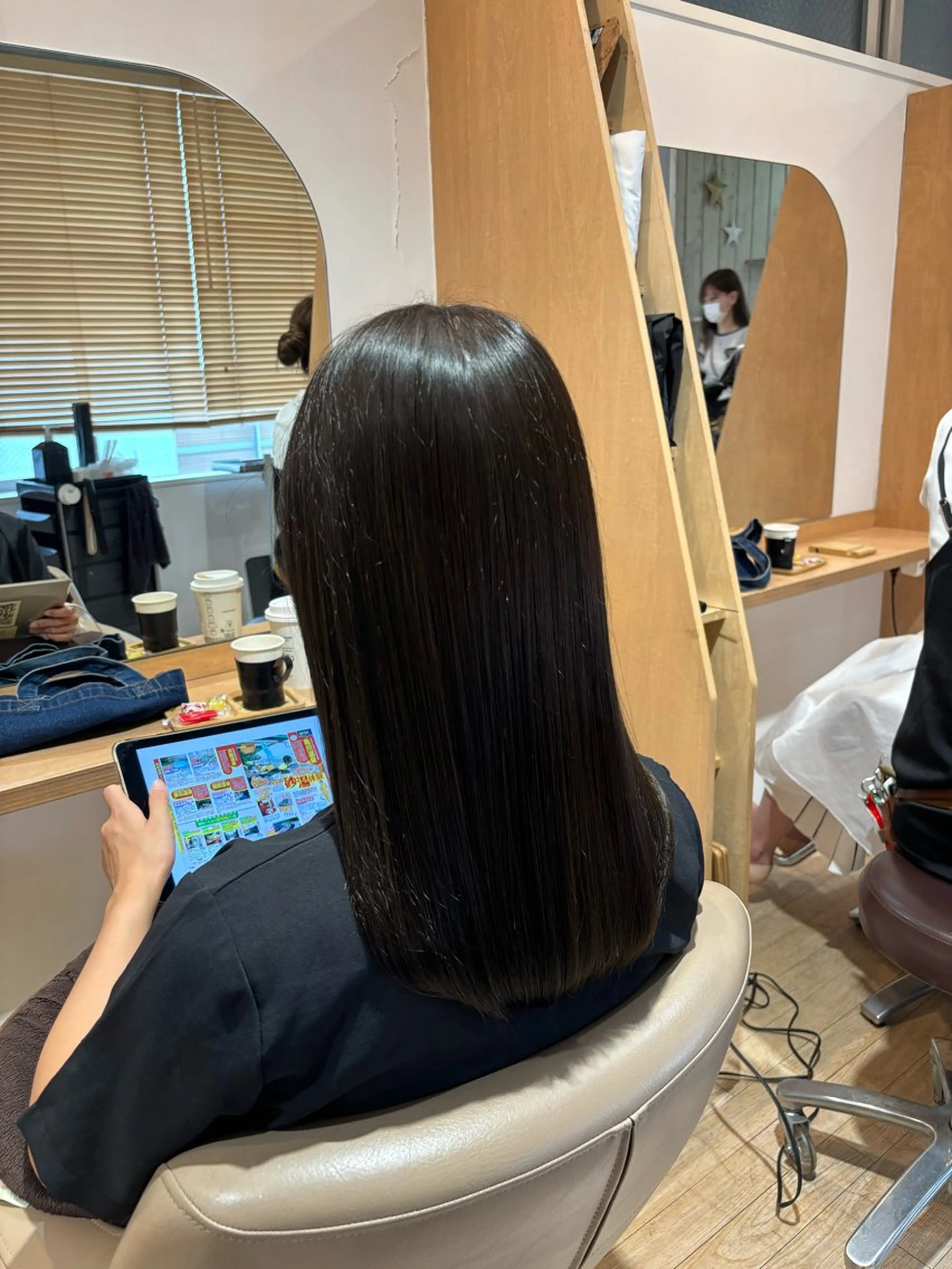 セミロング カット ヘアカラー トリートメント 【Amphi Tokyo】宮原のヘアスタイル