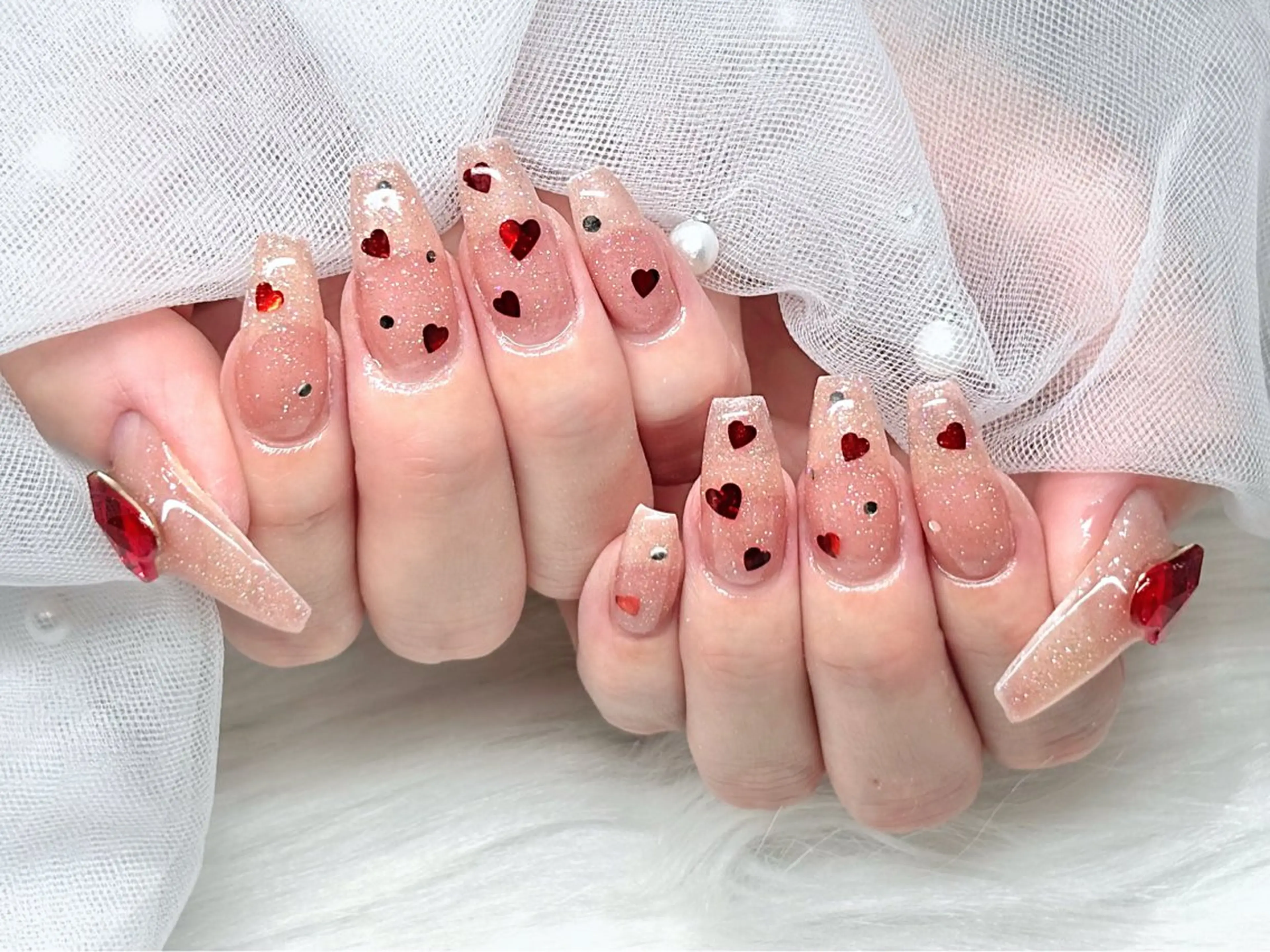 ネイル Nail Salon Ricel所属・WAKANA ‎𖤐 ̖́-‬のネイルデザイン