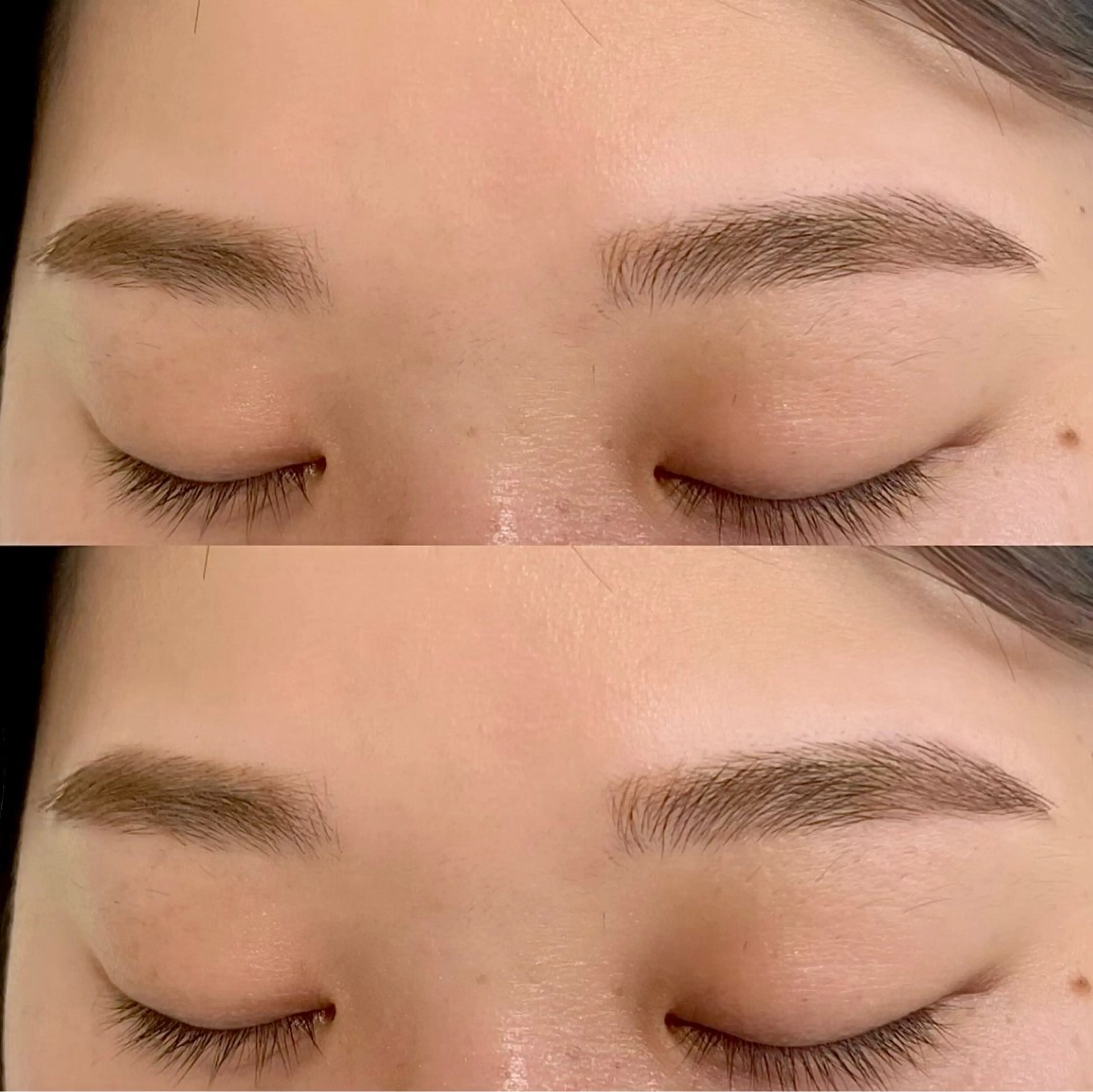 アイブロウ ワックス脱毛 EMU. eyelashのマツエク・マツパデザイン