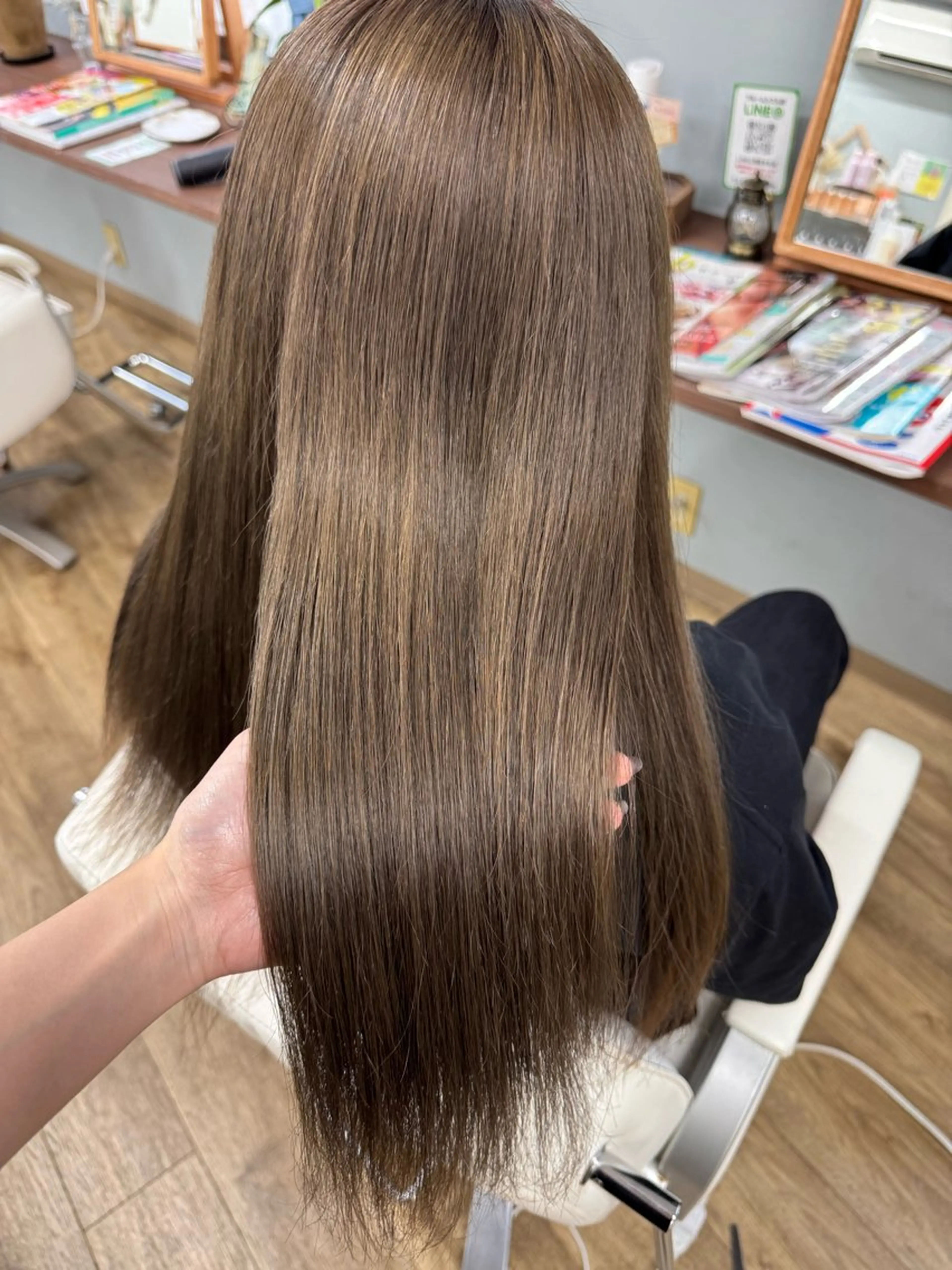 カラーのみコース🎶の写真