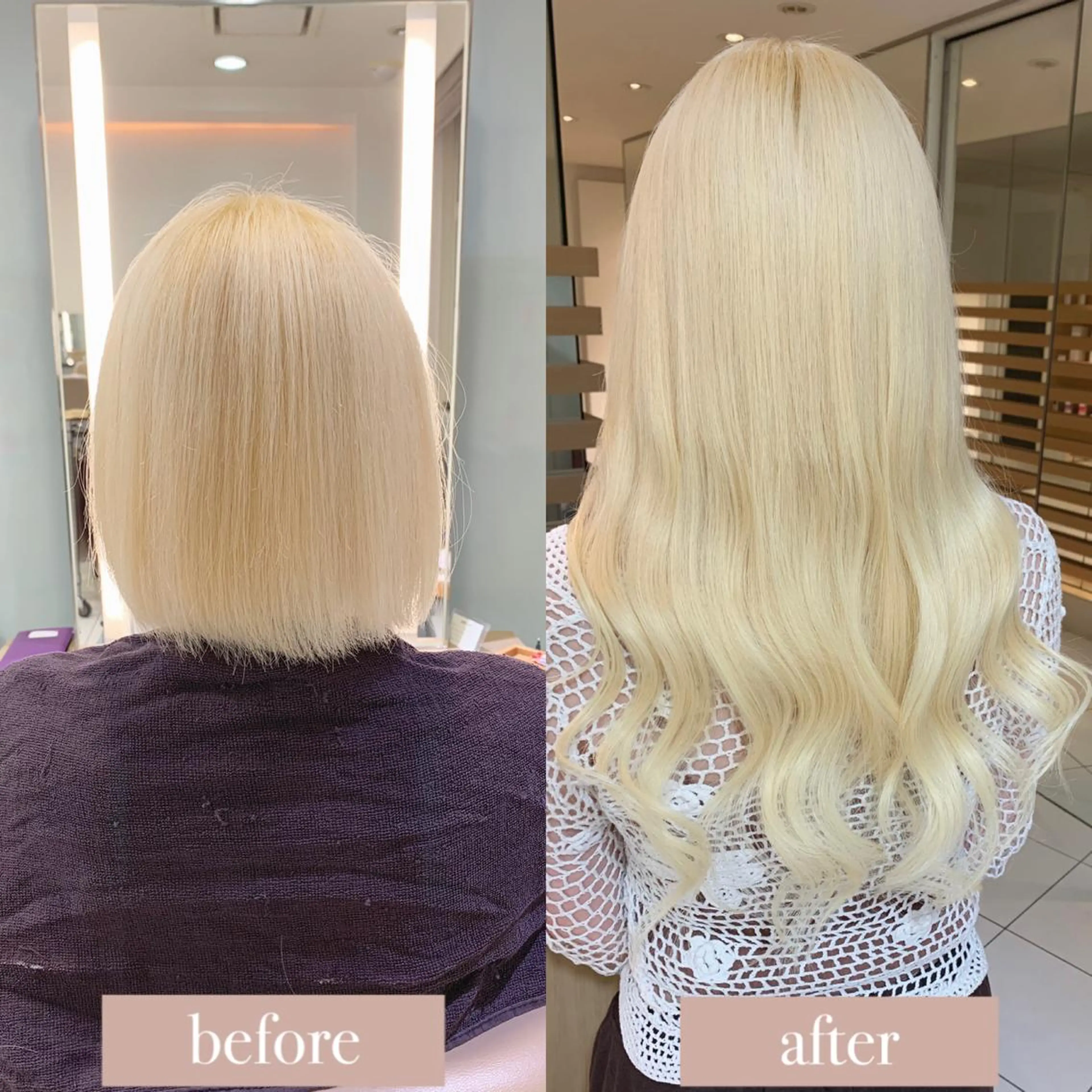 ロング カラー シールエクステ ブロンド エクステ エクステ　ユノキ リョウタのヘアスタイル