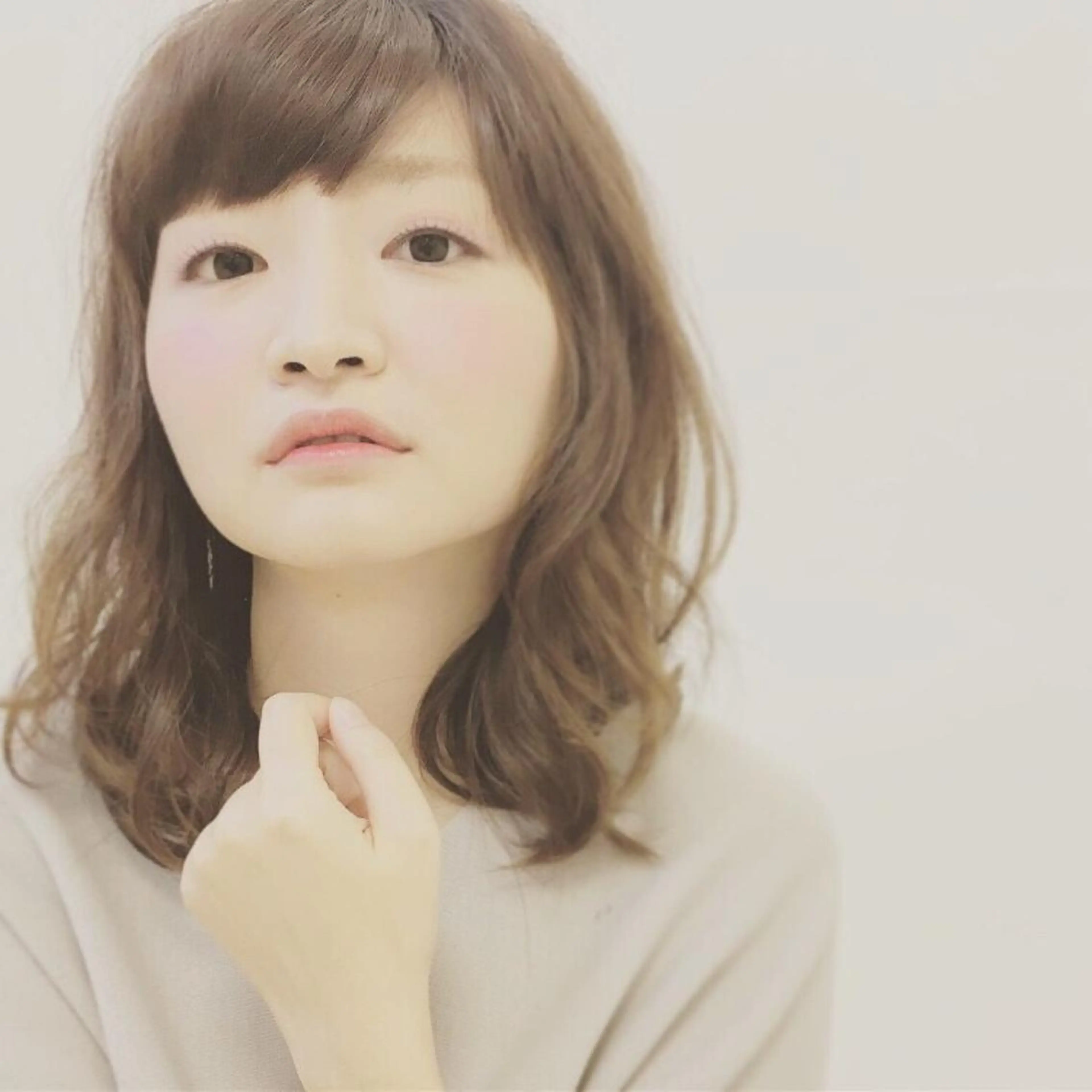 ミディアム カラー hair＆face  LOBEAUT所属・小笠原 一倫のヘアスタイル