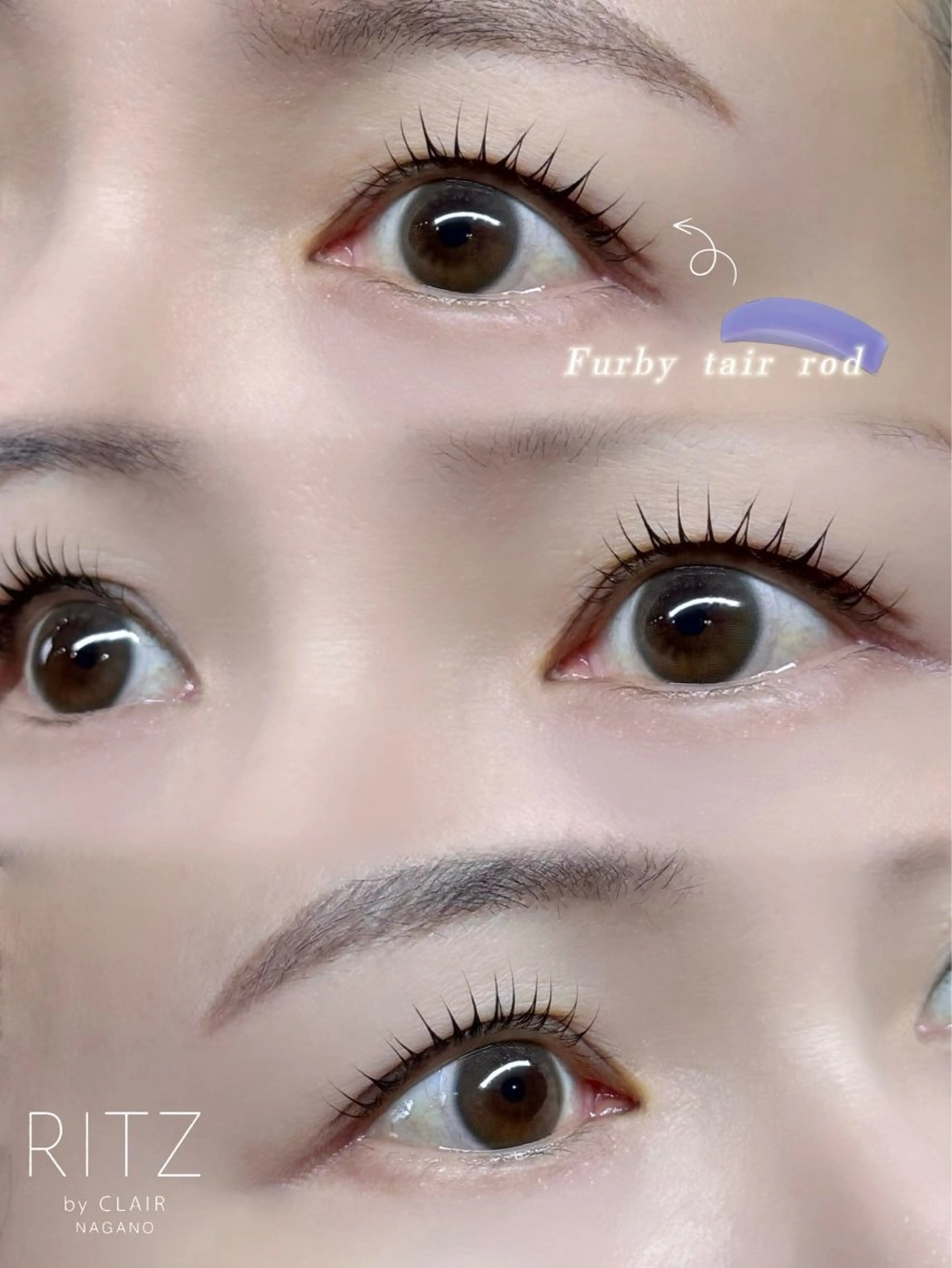 マツエク・マツパ 柳島愛咲后RITZ by CLAIRのマツエク・マツパデザイン