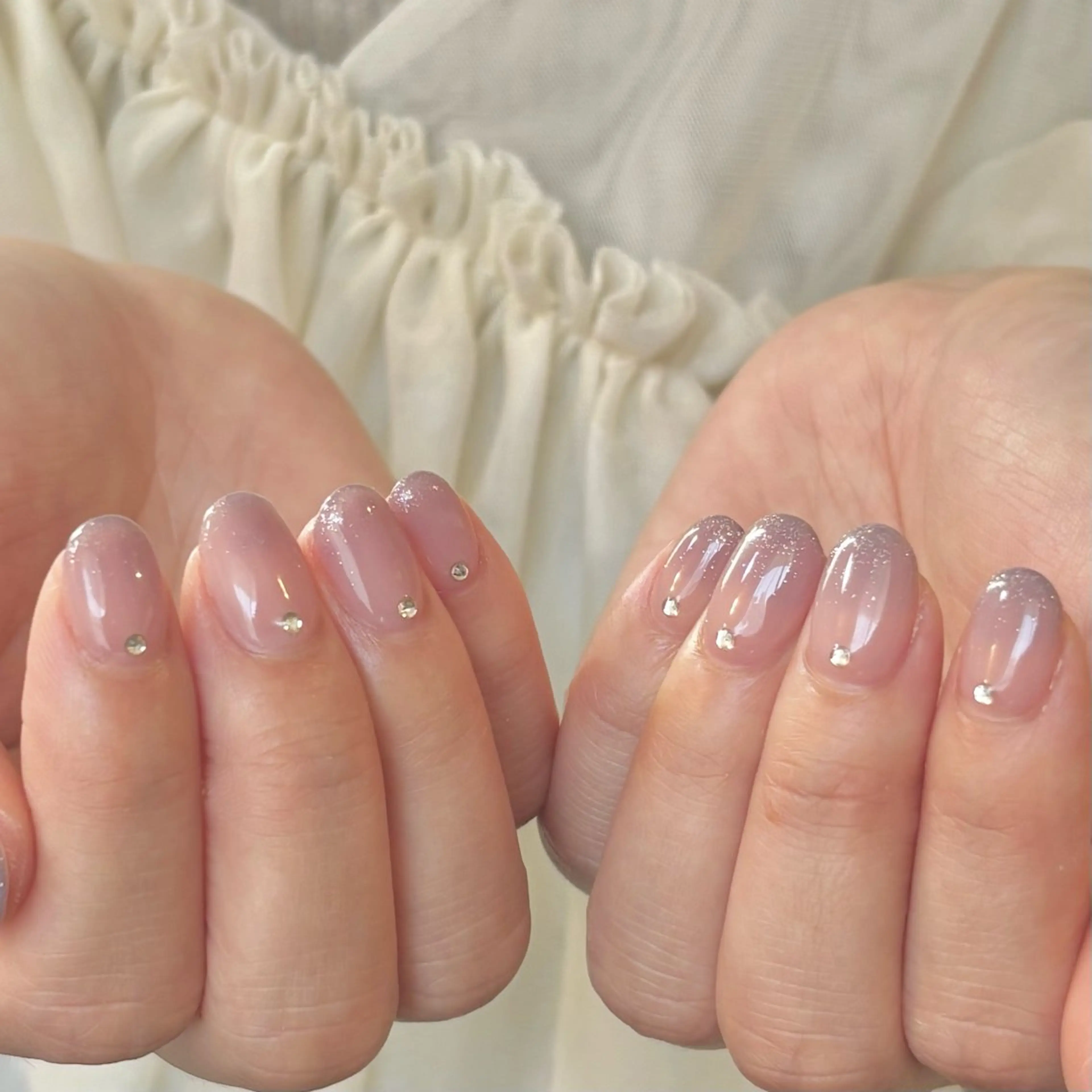 ネイル ラメ(グリッター) ラメグラデーション ハンドネイル LYLY yukiのネイルデザイン