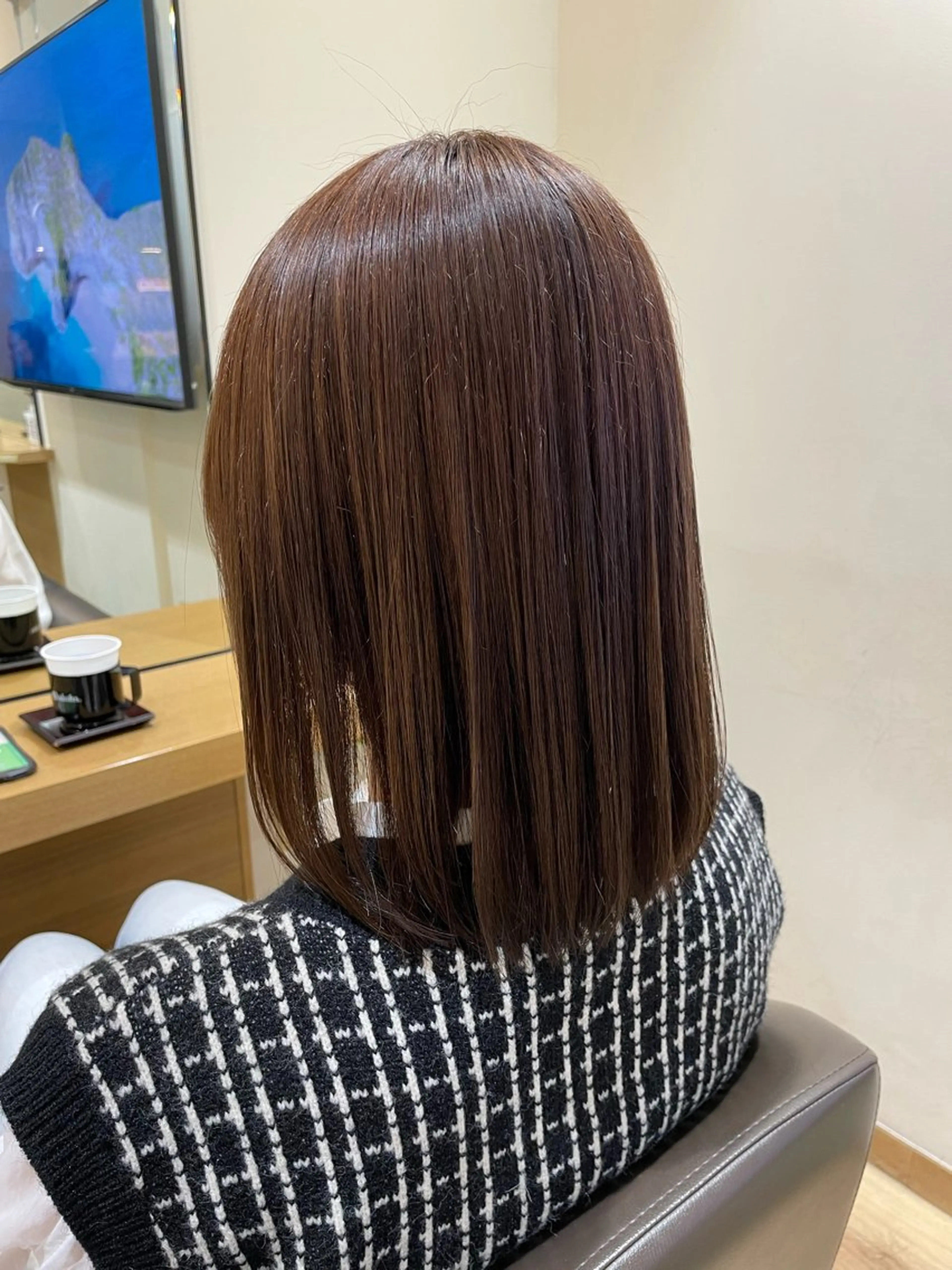 ミディアム カラー 韓国レイヤー🎀/ 顔周り特化🎀/豊田のヘアスタイル