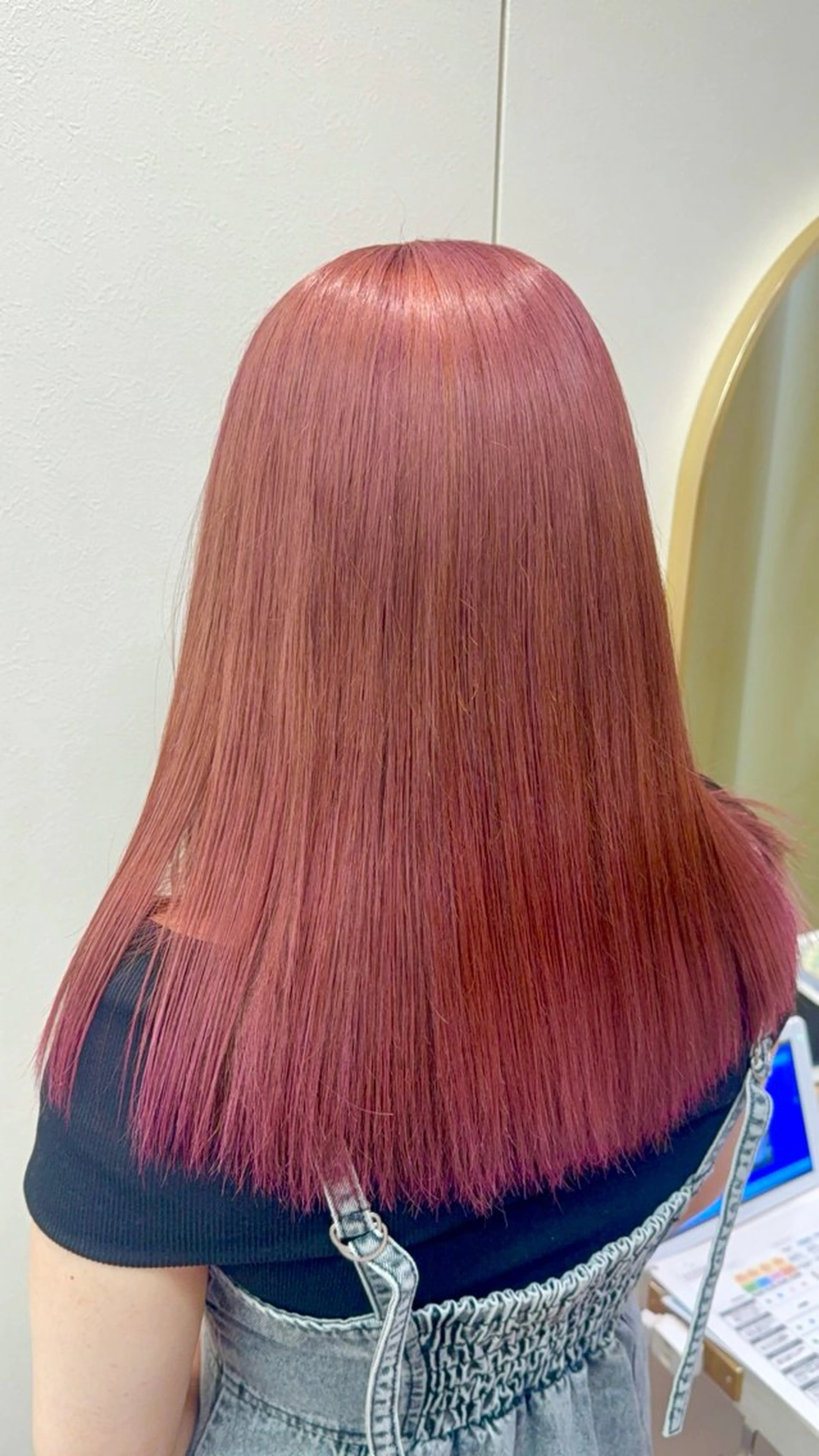 セミロング ヘアカラー 艶髪カラー🩷 石川町SAYA🍀のヘアスタイル