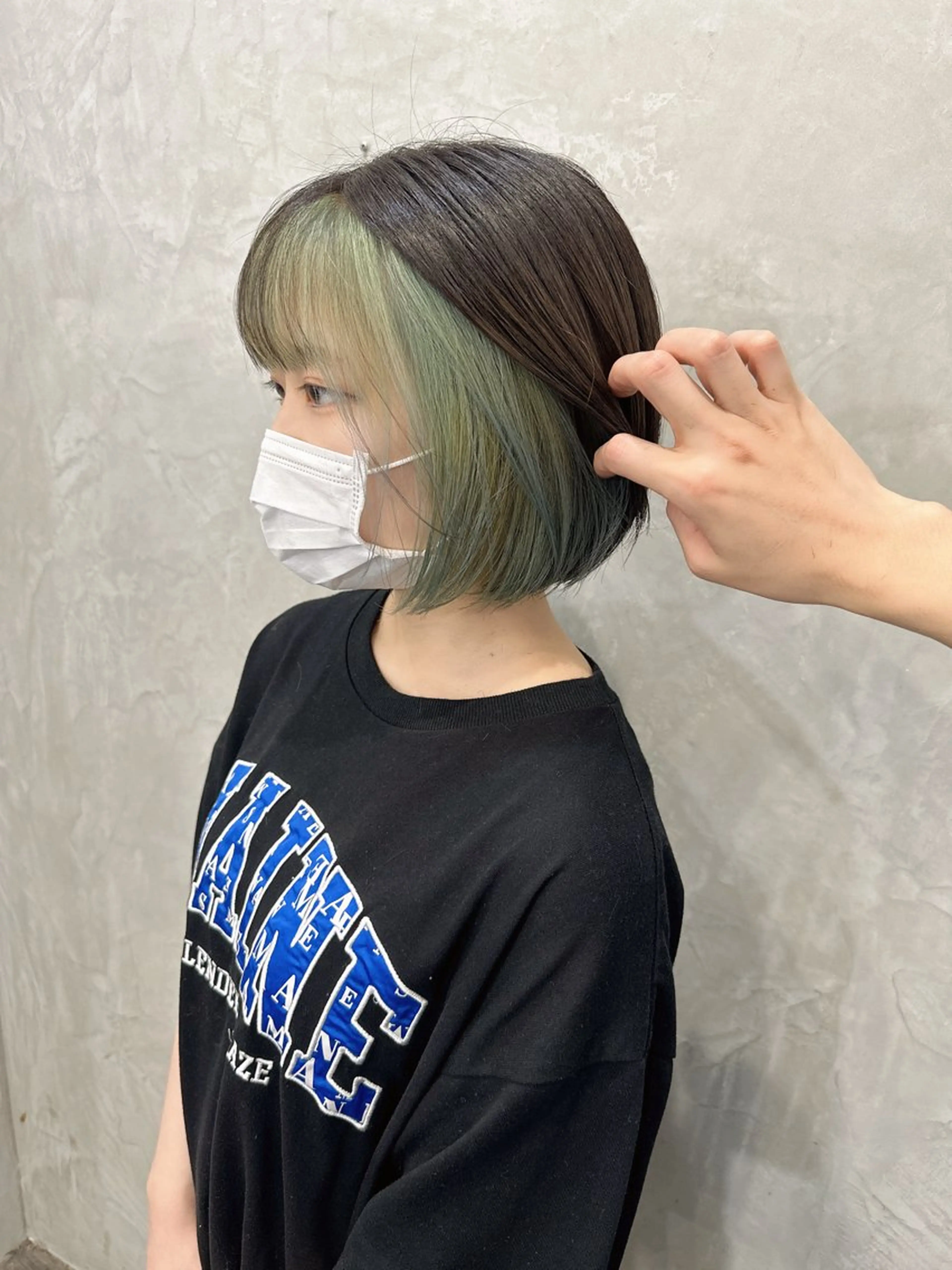 カラー イヤリングカラー MaisonHALU さくらのヘアスタイル