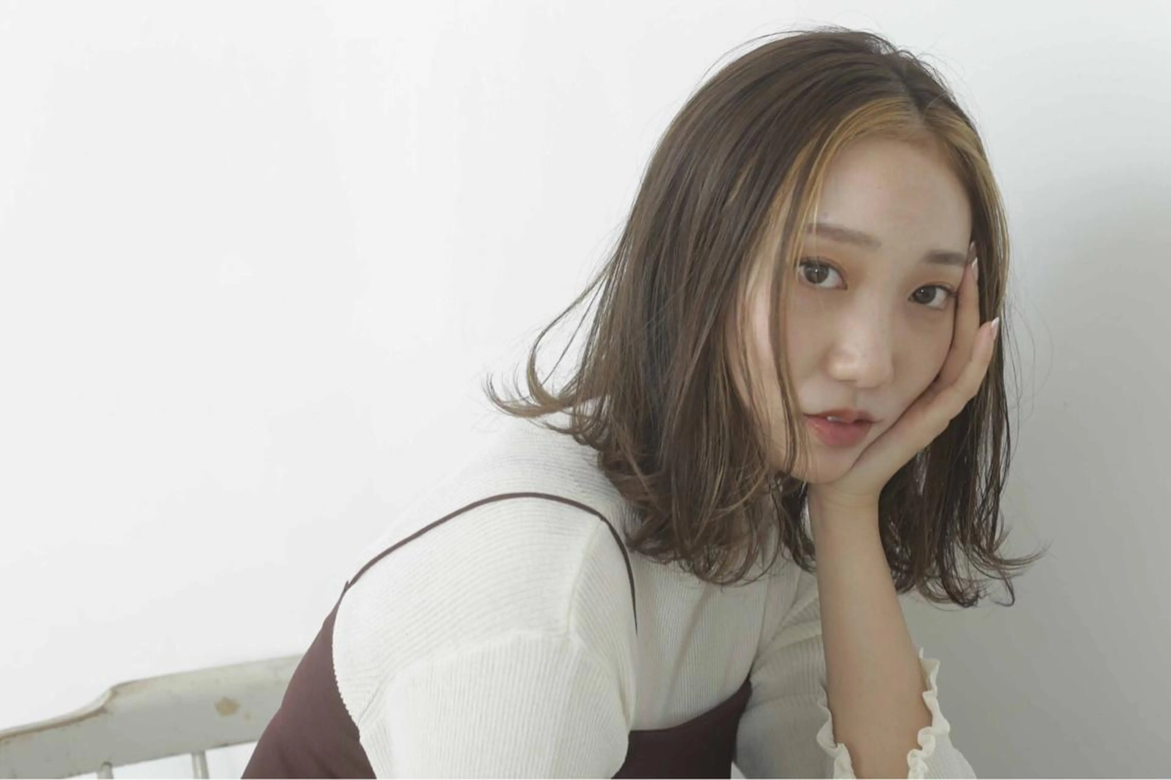 ミディアム 透明感韓国ヘア♡ みつきのヘアスタイル