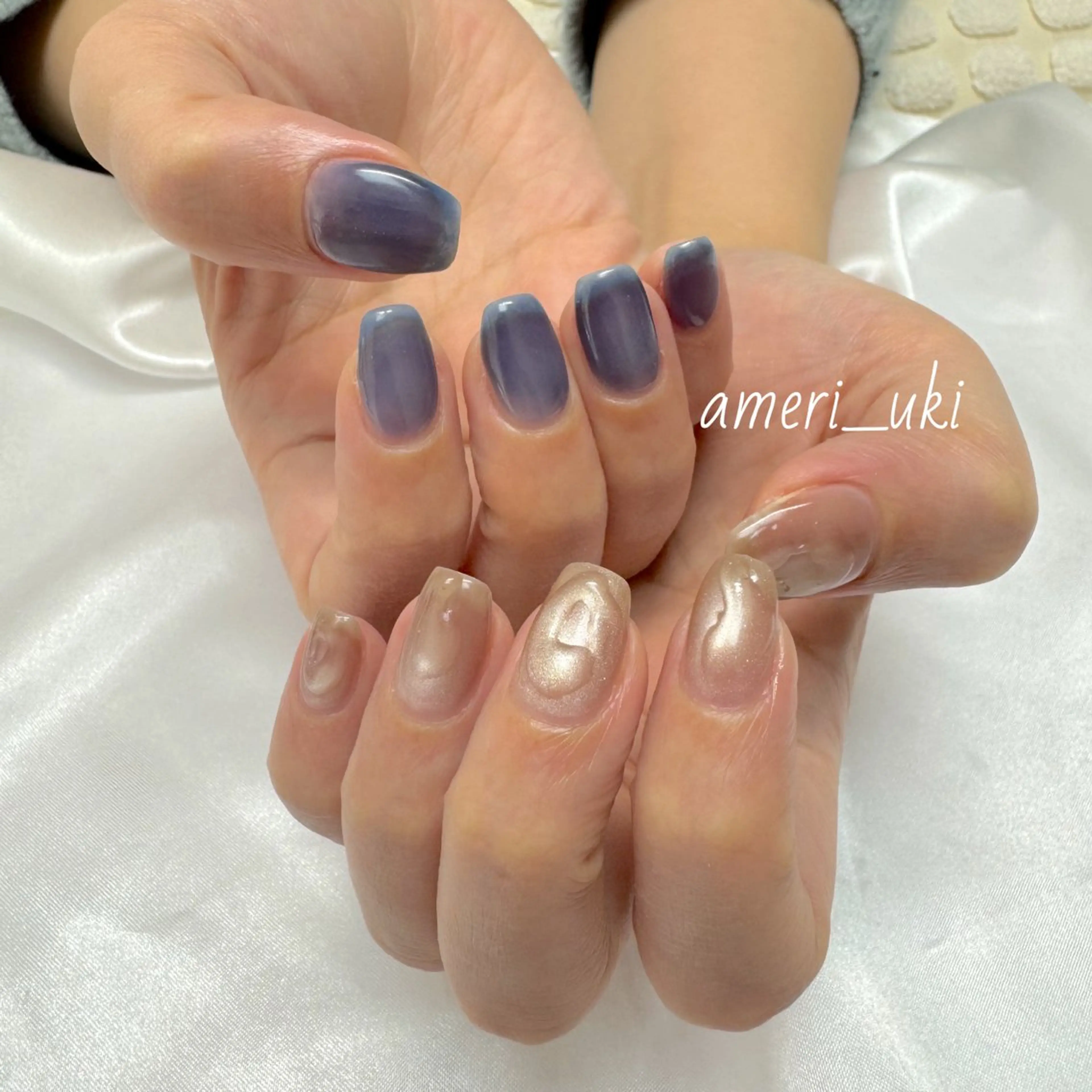 ネイル ハンドネイル Ameri nail /UKIのネイルデザイン