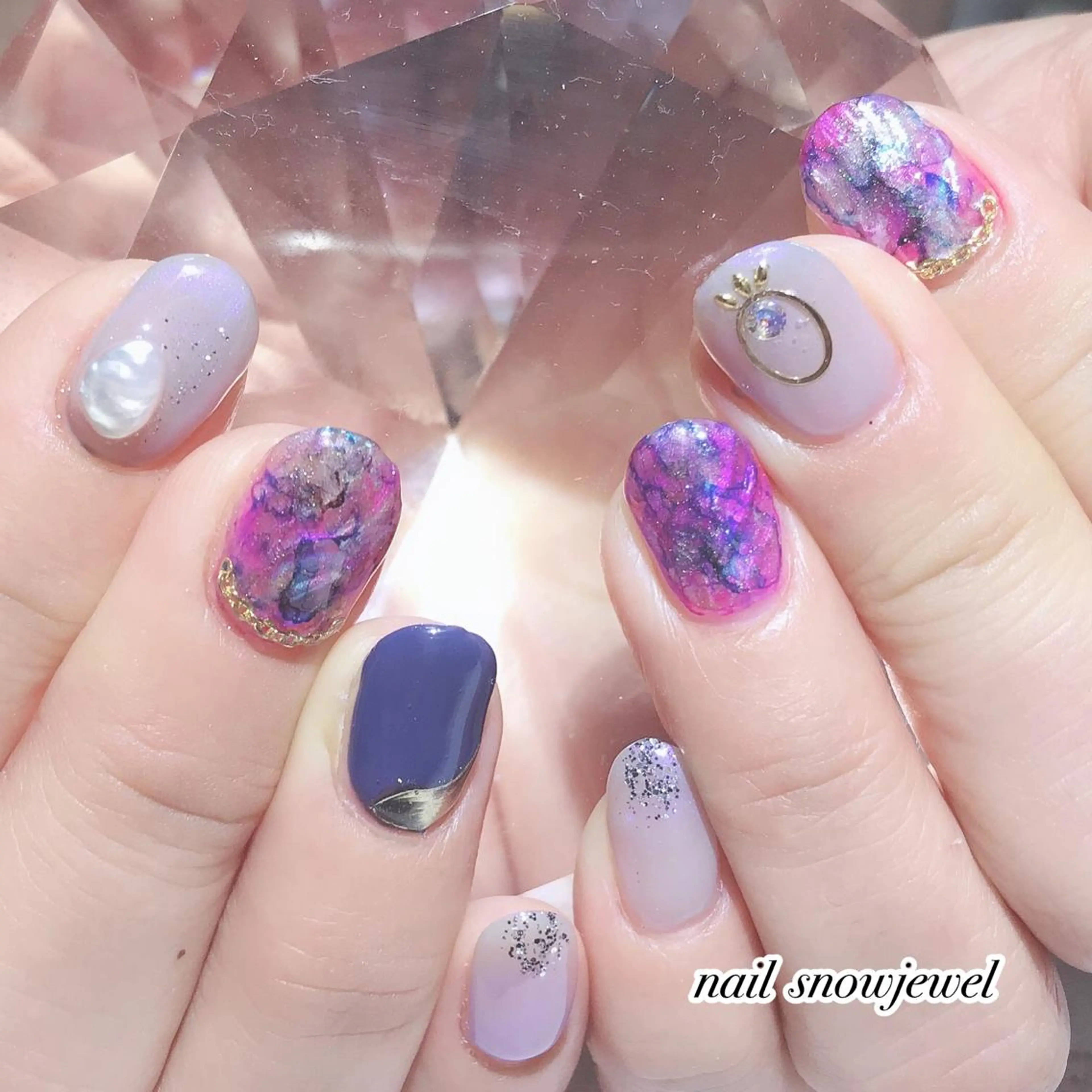 ネイル nail snowjewelのネイルデザイン