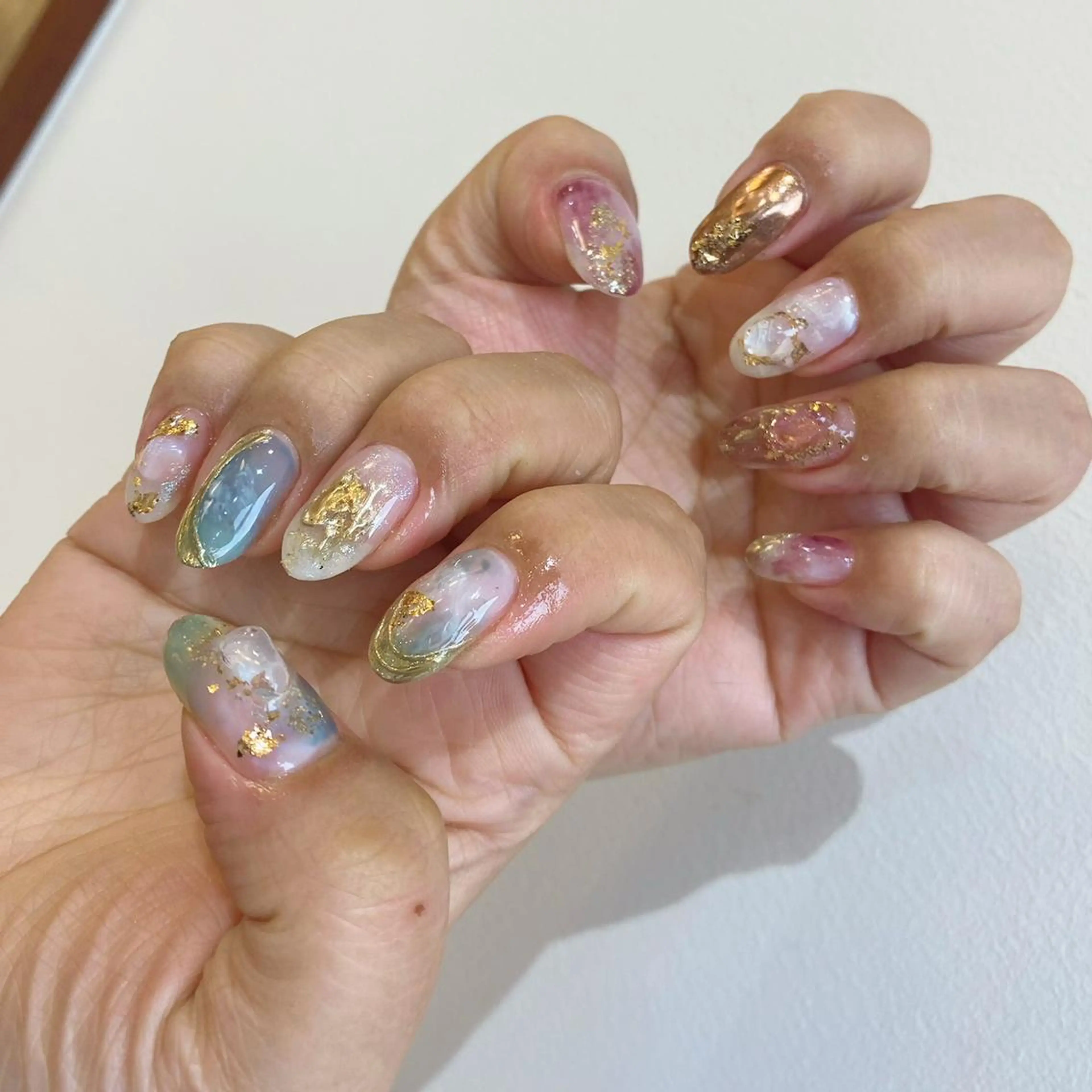 ネイル ハンドネイル Ebina Ryoのネイルデザイン