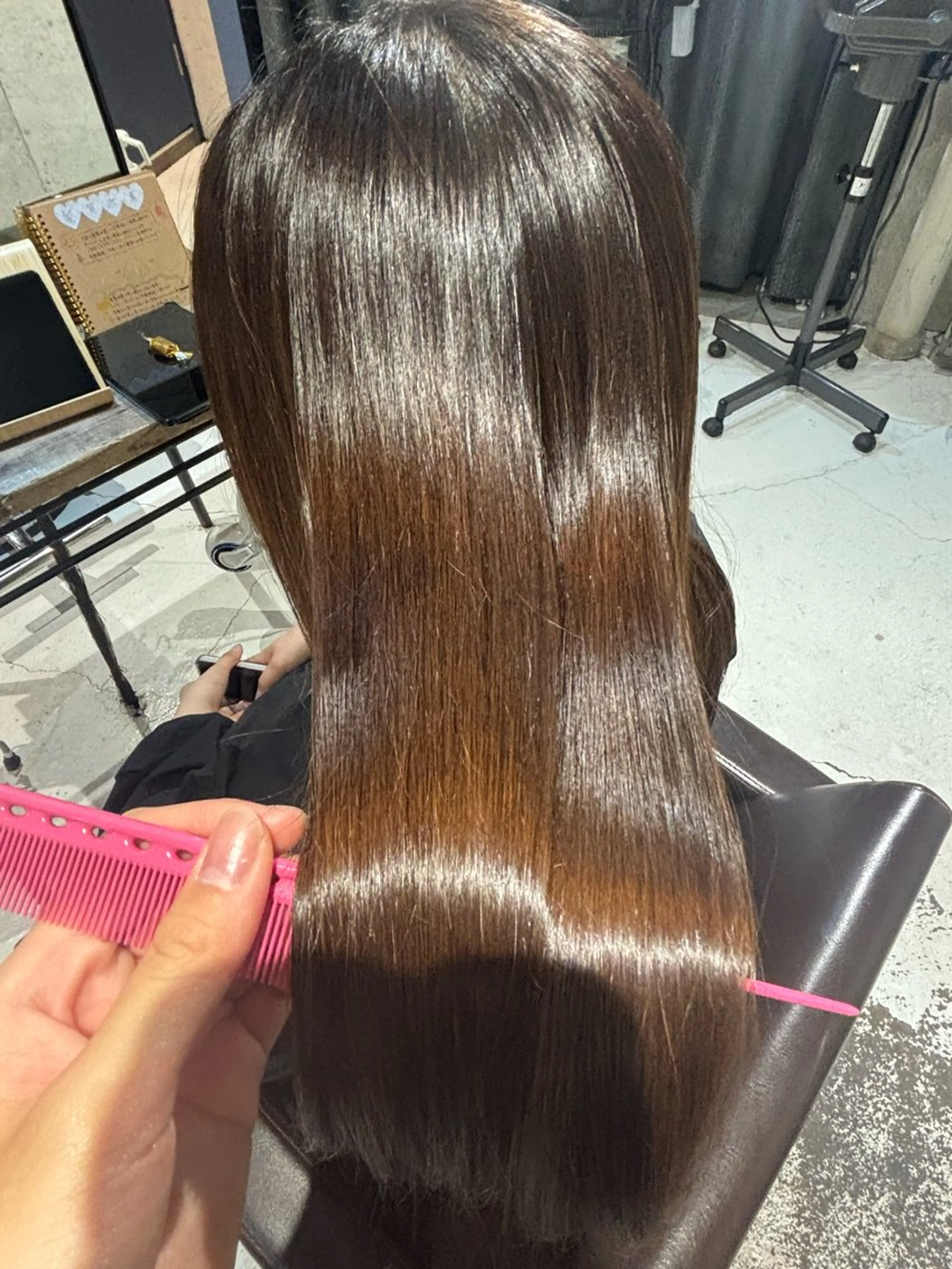 ロング パーマ AInoa Hanare所属・【髪質改善】市原 詩織のヘアスタイル