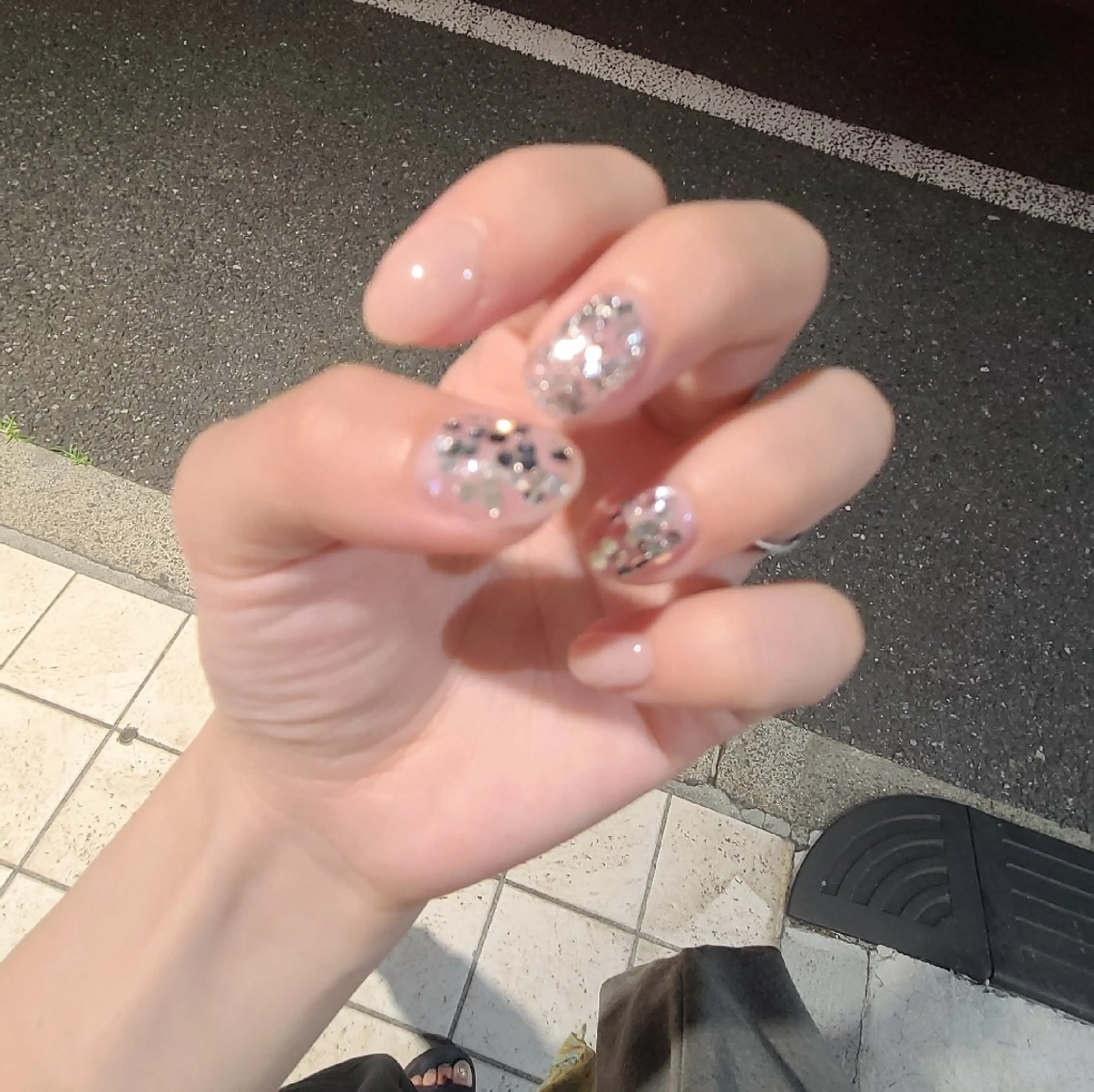 ネイル ホログラムネイル 川澄もえ/ relownail のネイルデザイン