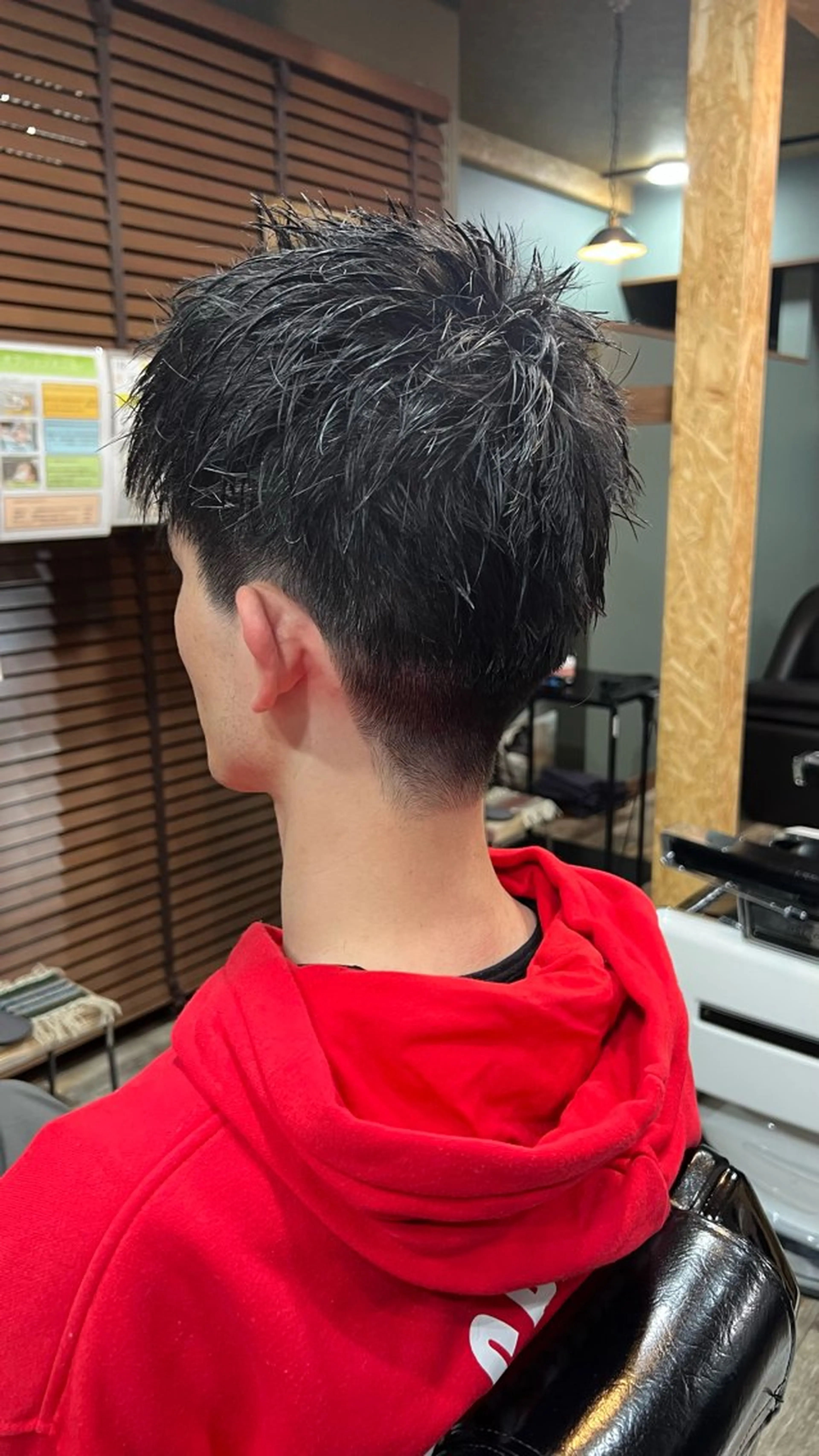 ショート メンズ 荻沼 快のヘアスタイル