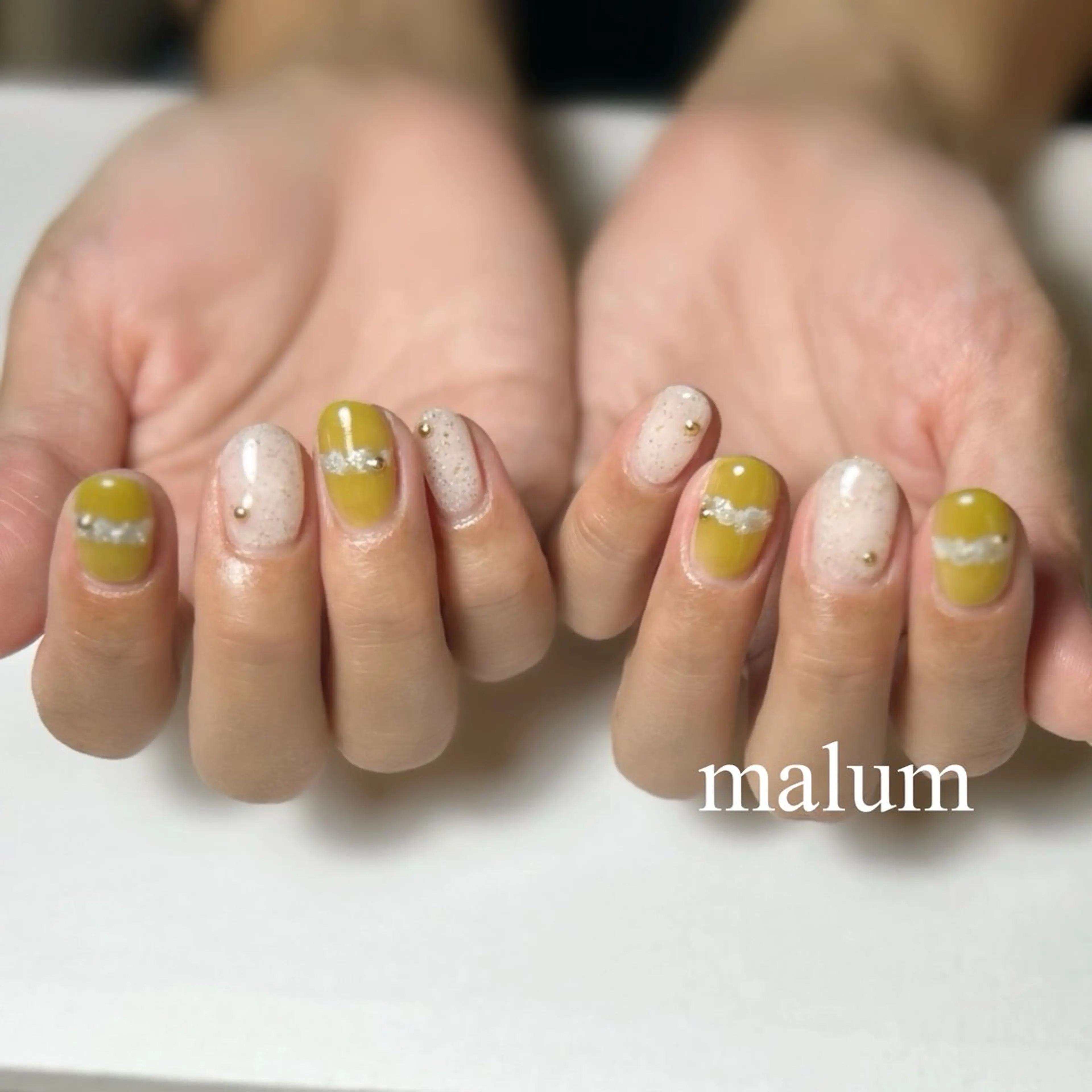 ネイル ハンドネイル malum nailのネイルデザイン