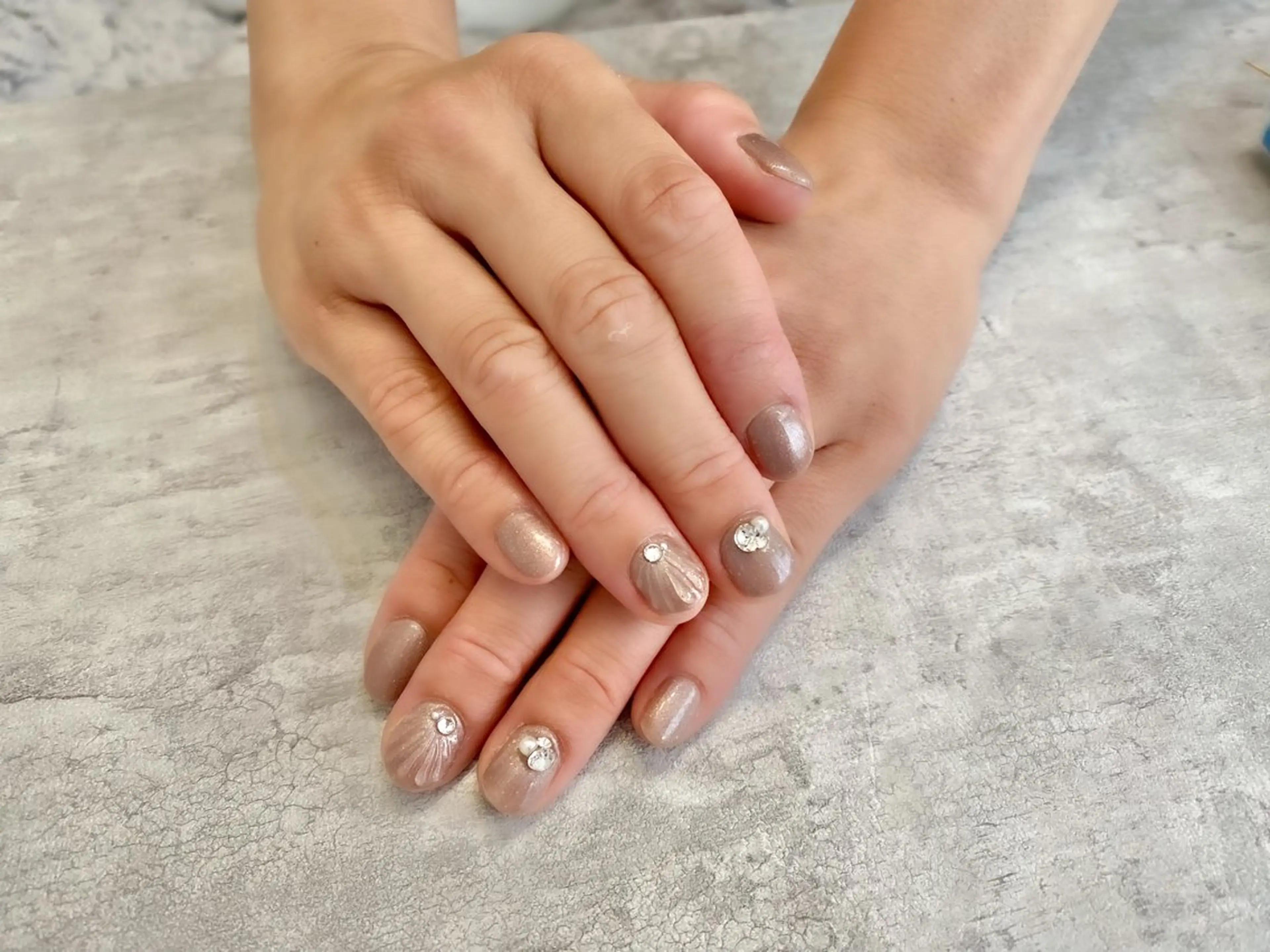 ネイル シンプルネイル nail salon & U 【ネイルサロン アンドユー】所属・nail salon & U【アンドユー】のネイルデザイン