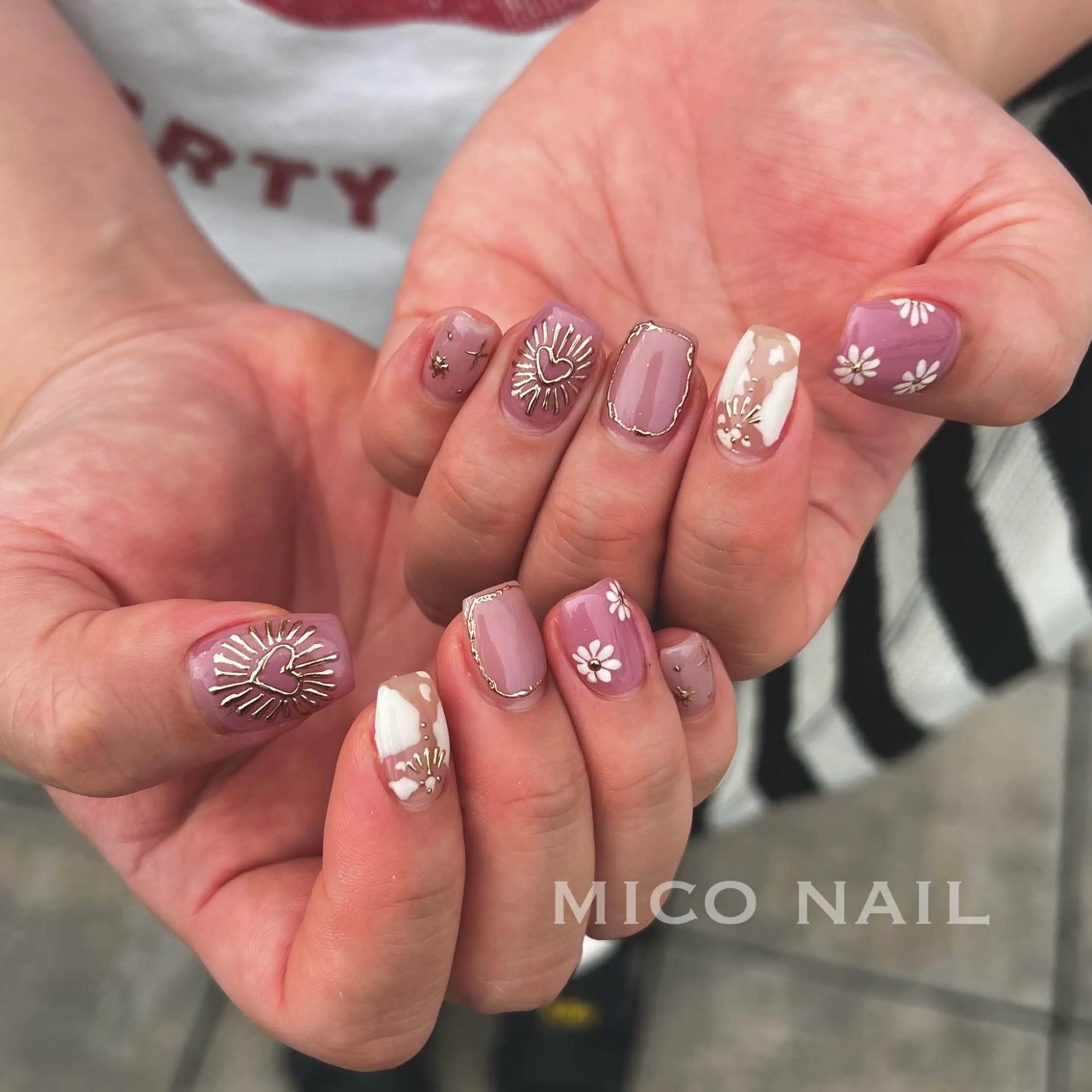 ネイル ハンドネイル mico nailのネイルデザイン