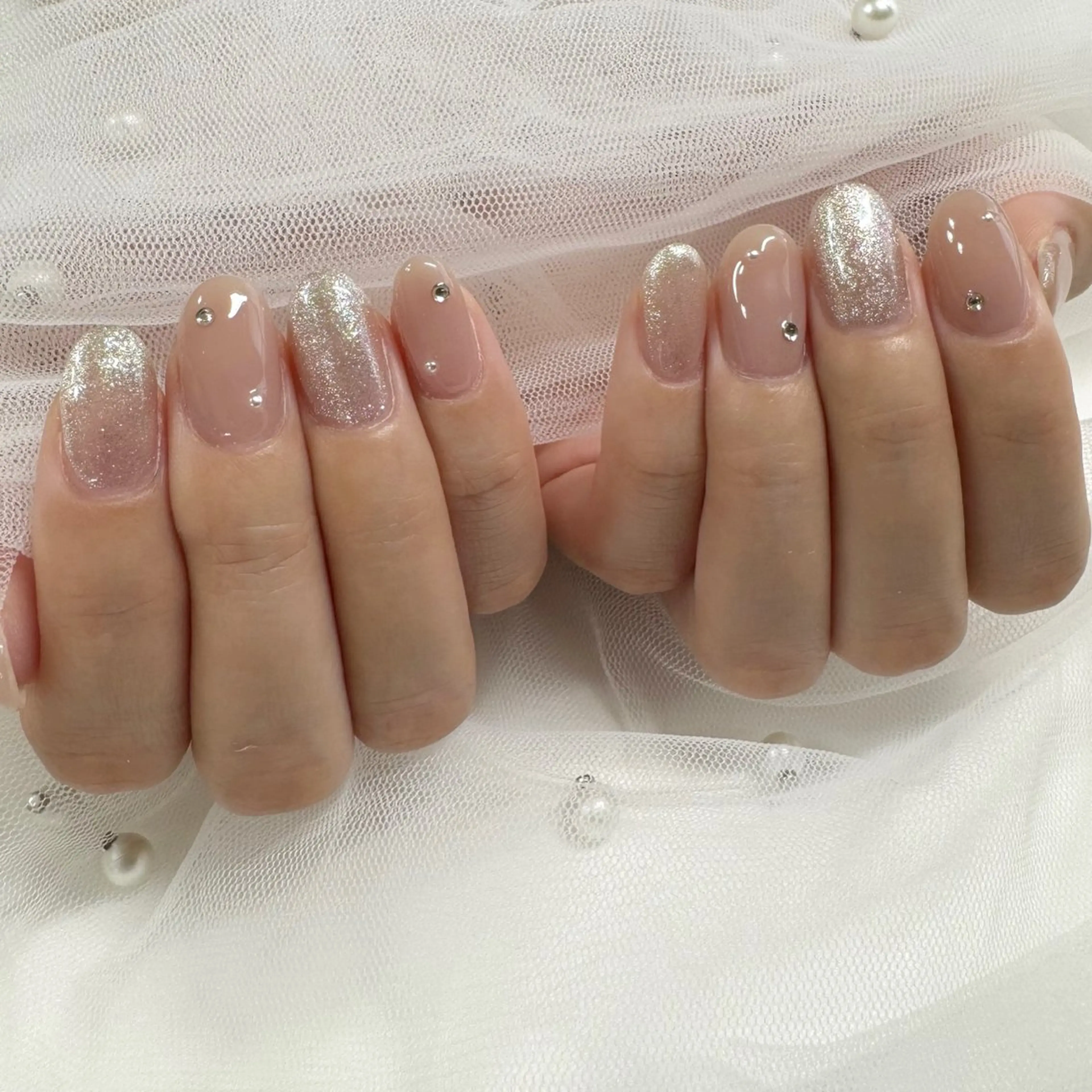 ネイル ジェルネイル シンプルネイル 東 千夏のネイルデザイン