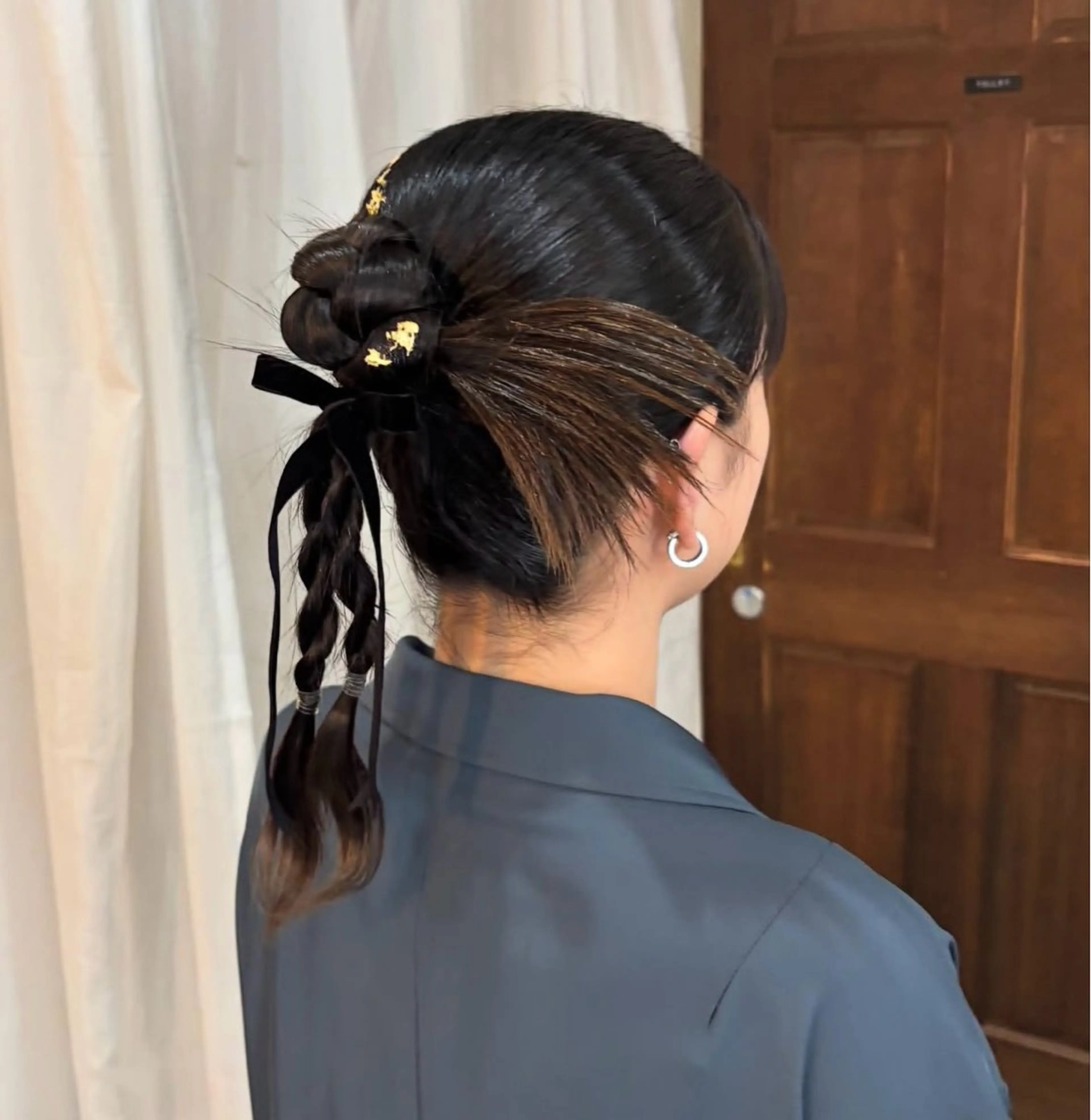 ヘアセットの写真
