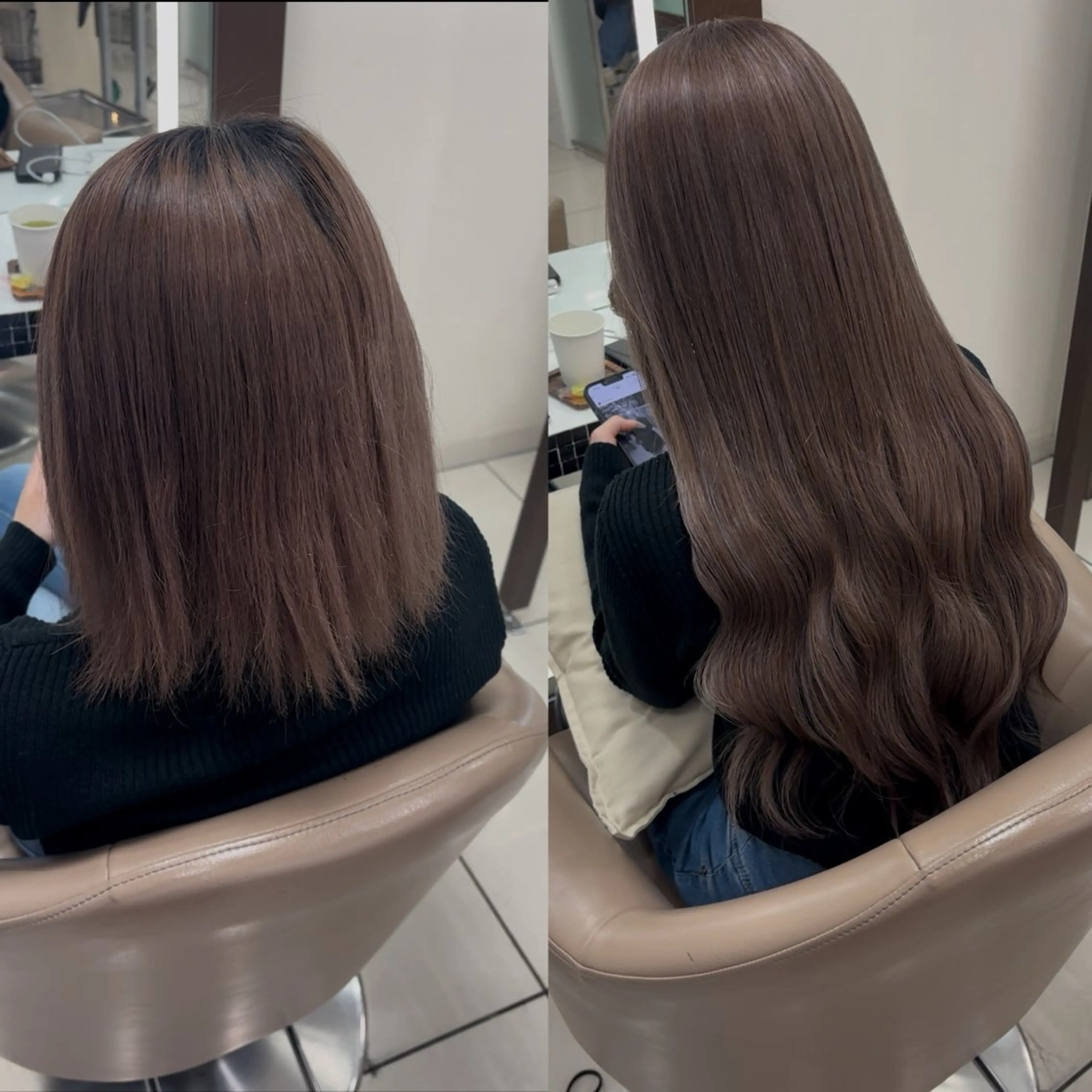 エクステ🎀カラー ✨横浜／トレンドのヘアスタイル