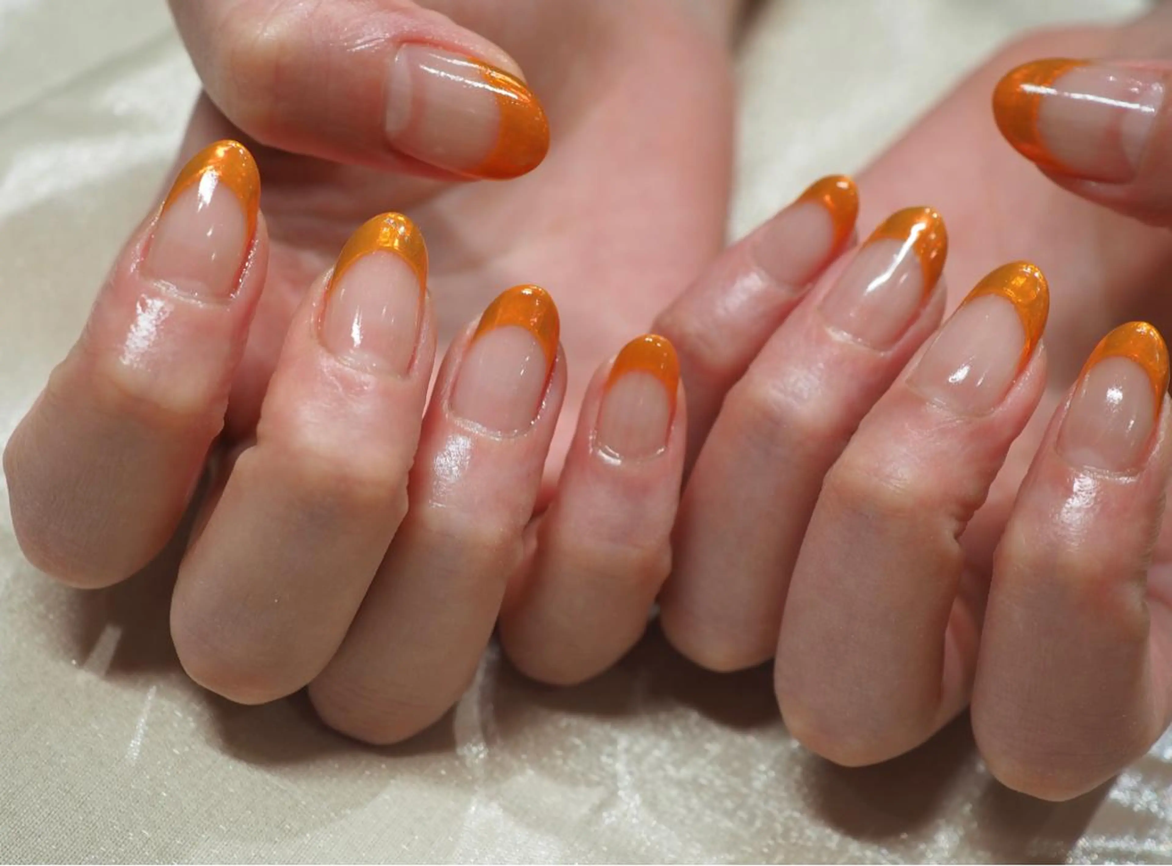 ネイル オーロラネイル ハンドネイル Glück...所属・kohashi miwaのネイルデザイン