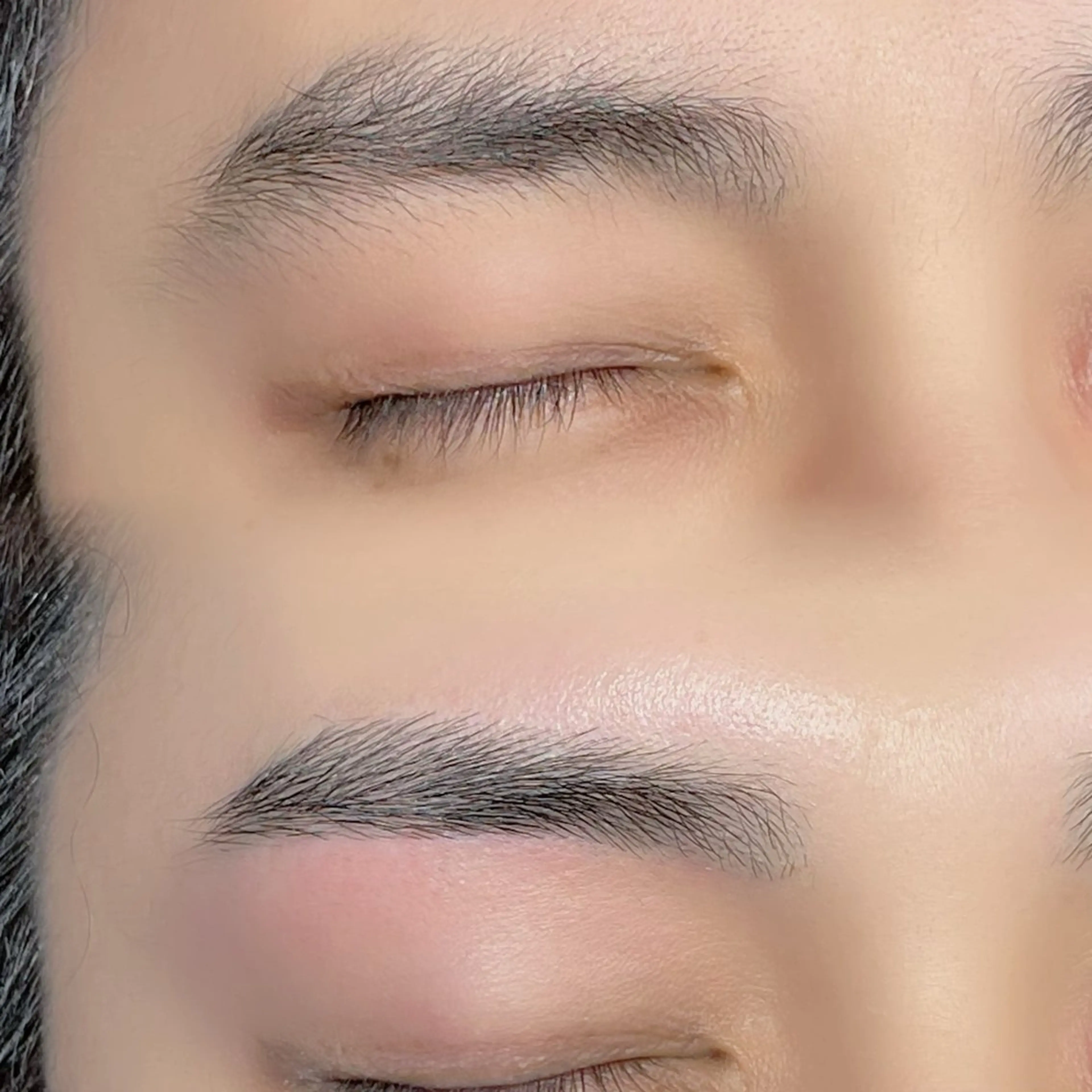 メンズ眉Wax脱毛の写真