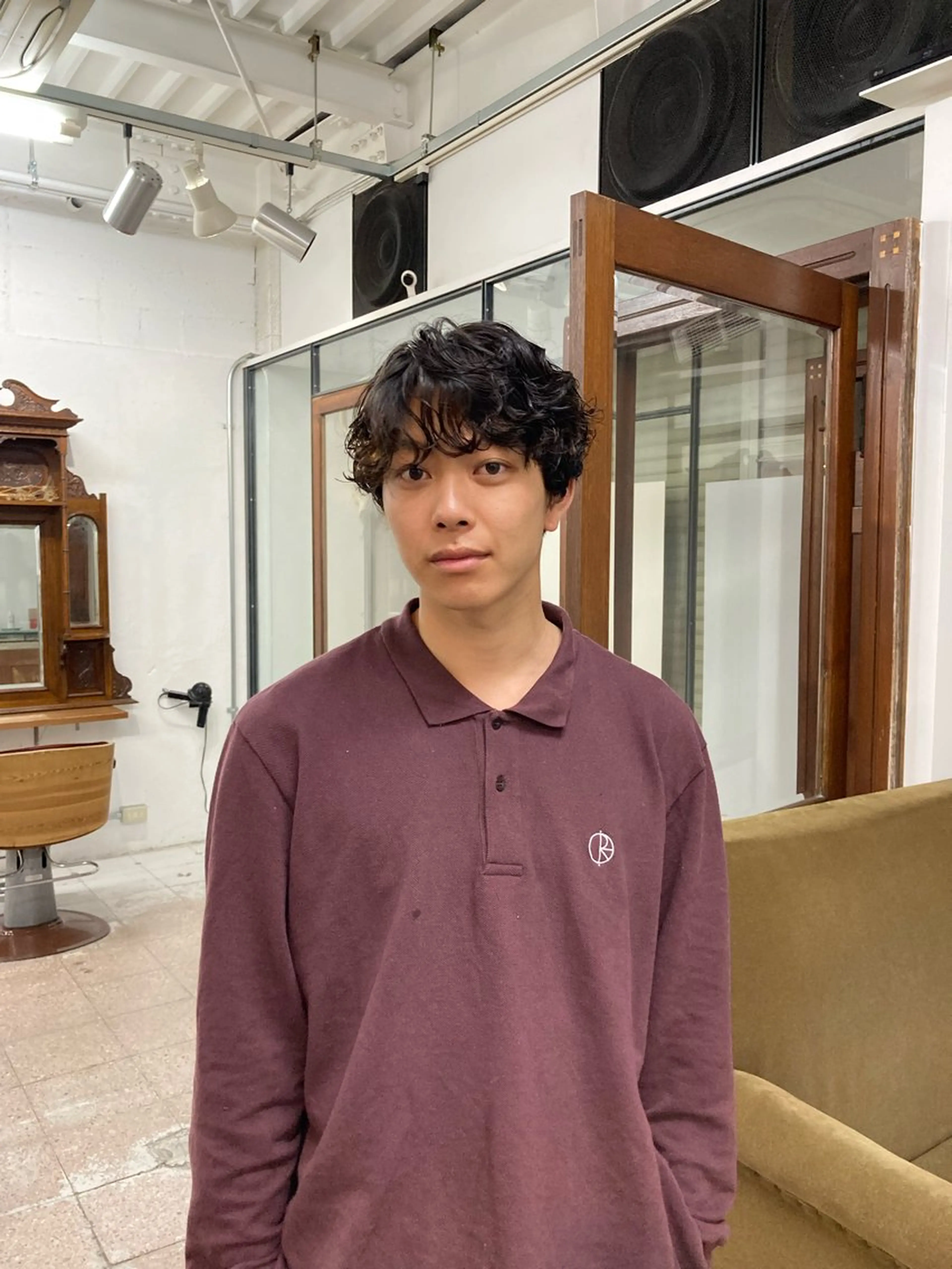 パーマ Lolonois梅田 澤田　葵のヘアスタイル