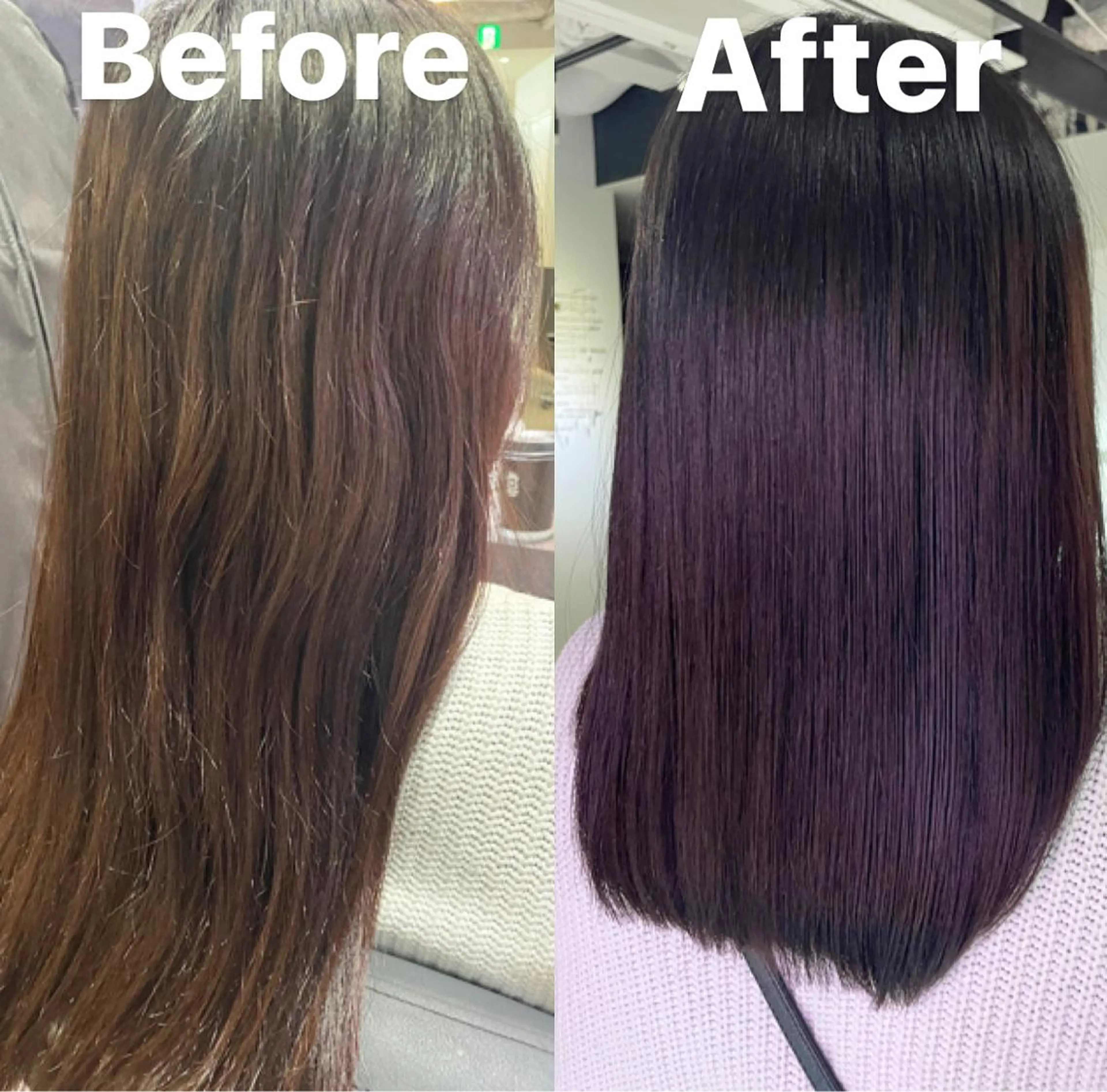 ミディアム 髪質改善 トリートメント One By The Ect所属・ショート/脱白髪染め ☆宇﨑悠実のヘアスタイル