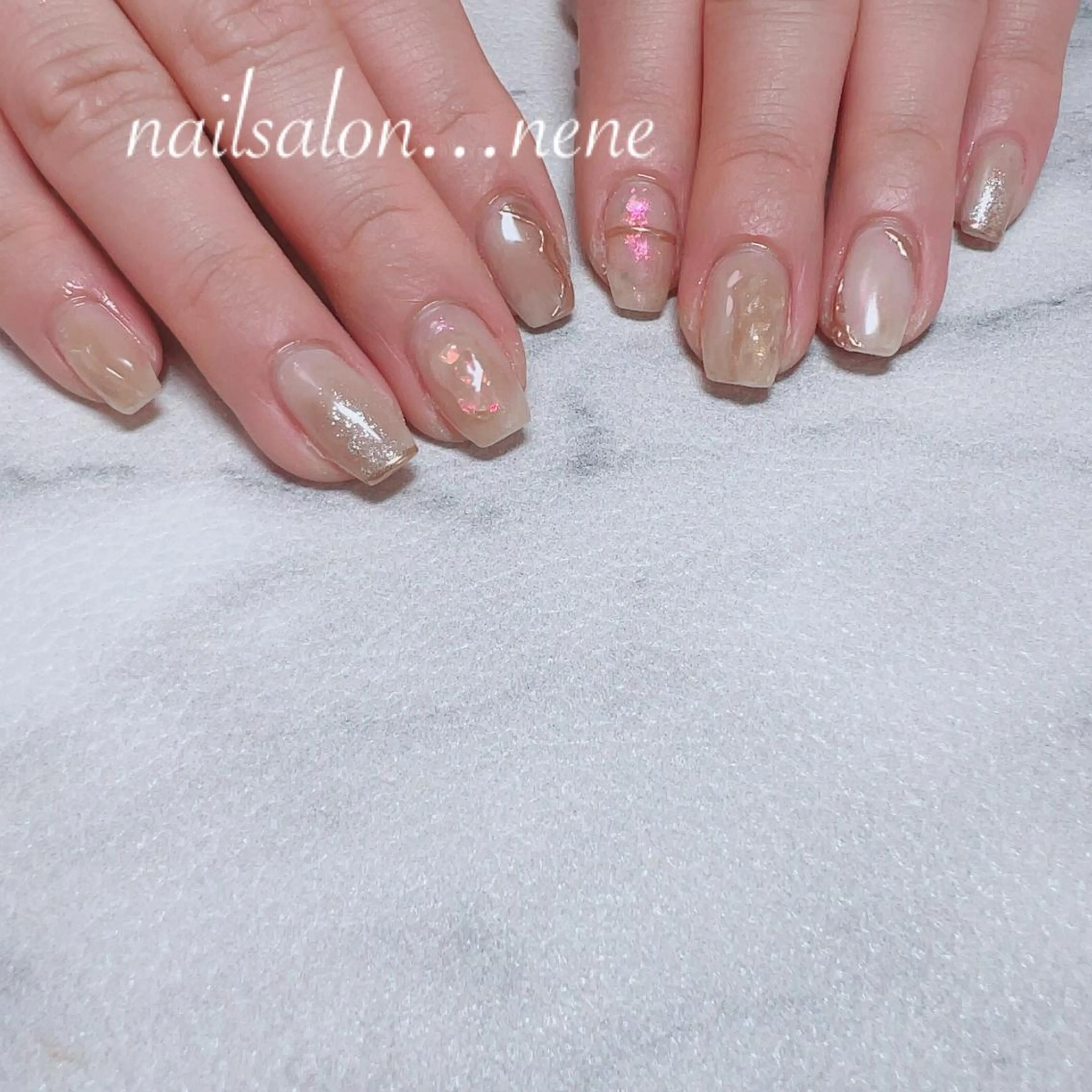ネイル ニュアンスネイル nailsalon ...neneのネイルデザイン