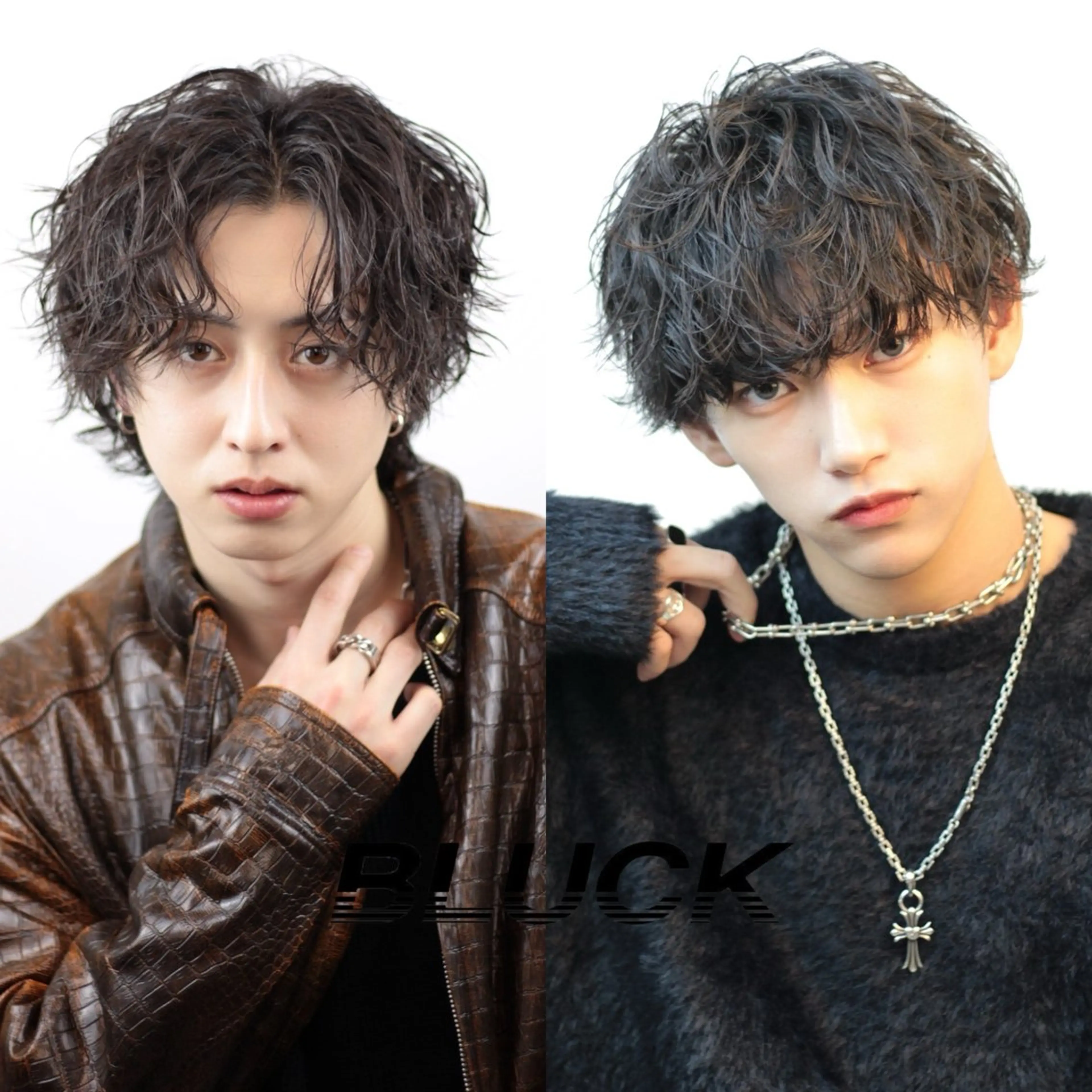 ショート パーマ メンズ 渋谷駅から徒歩1分 BLUCKメンズヘアのヘアスタイル