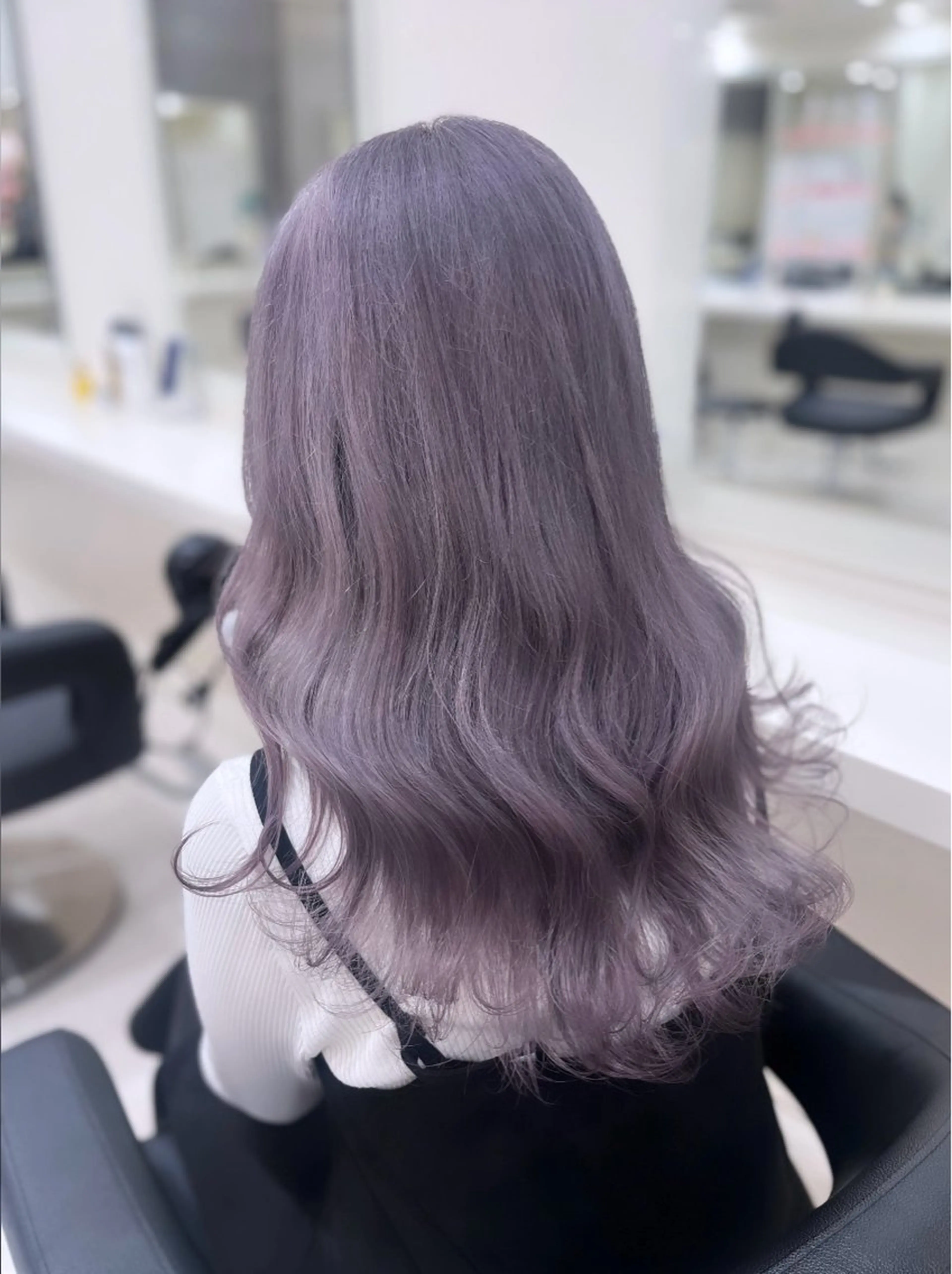 ロング ヘアカラー トリートメント 🎀淡めモテカラー WAKANA🎀のヘアスタイル