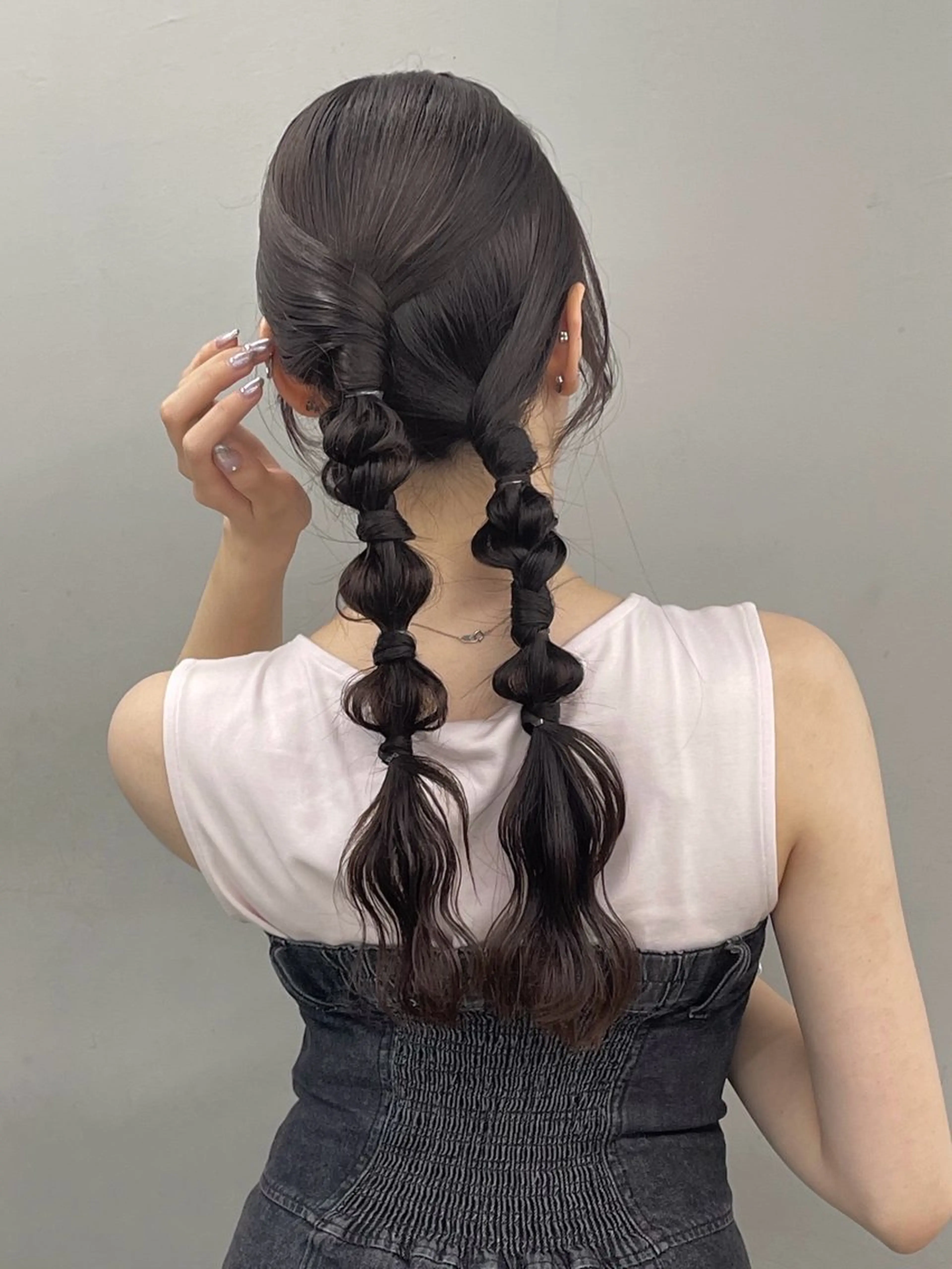 ロング ヘアアレンジ ヘアセット mihiro 美優のヘアスタイル